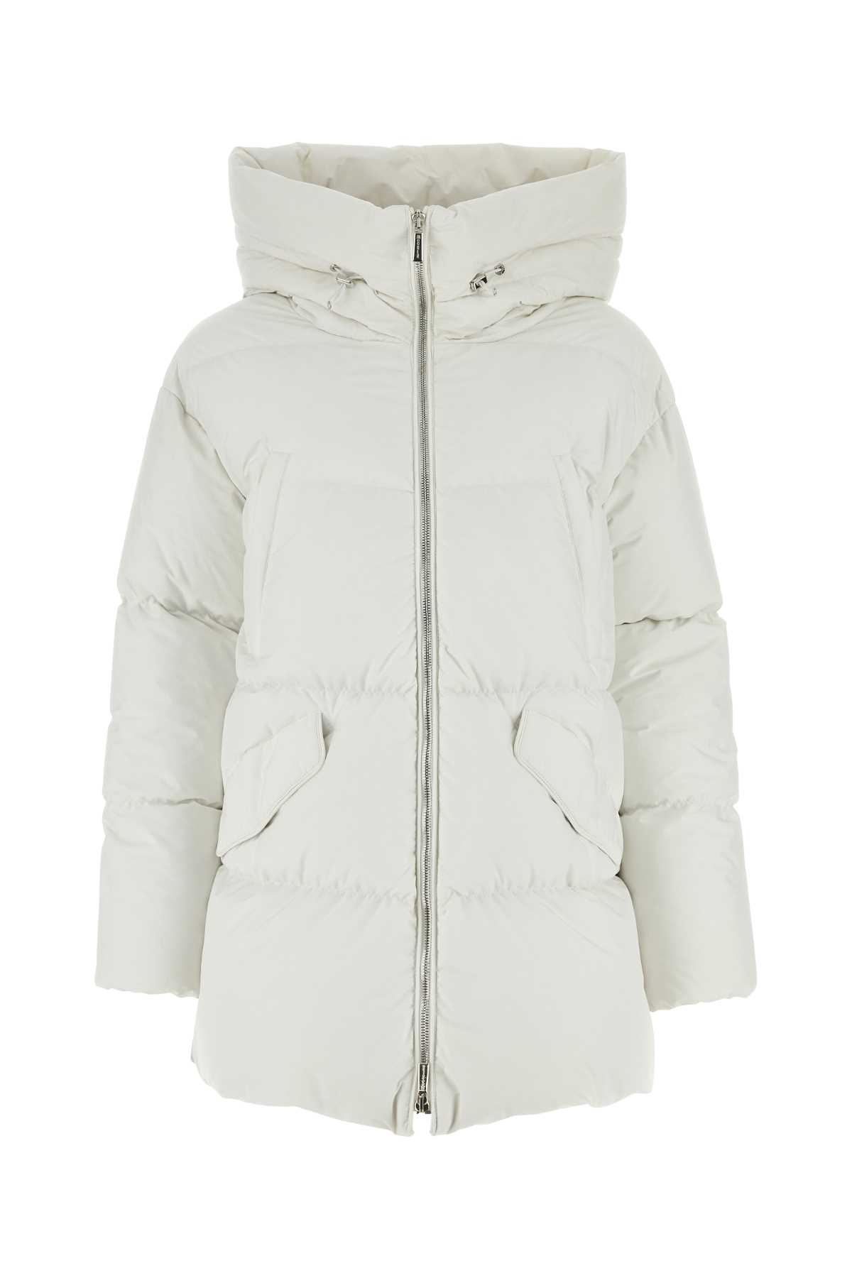 White Polyester Calliope Down Jacket