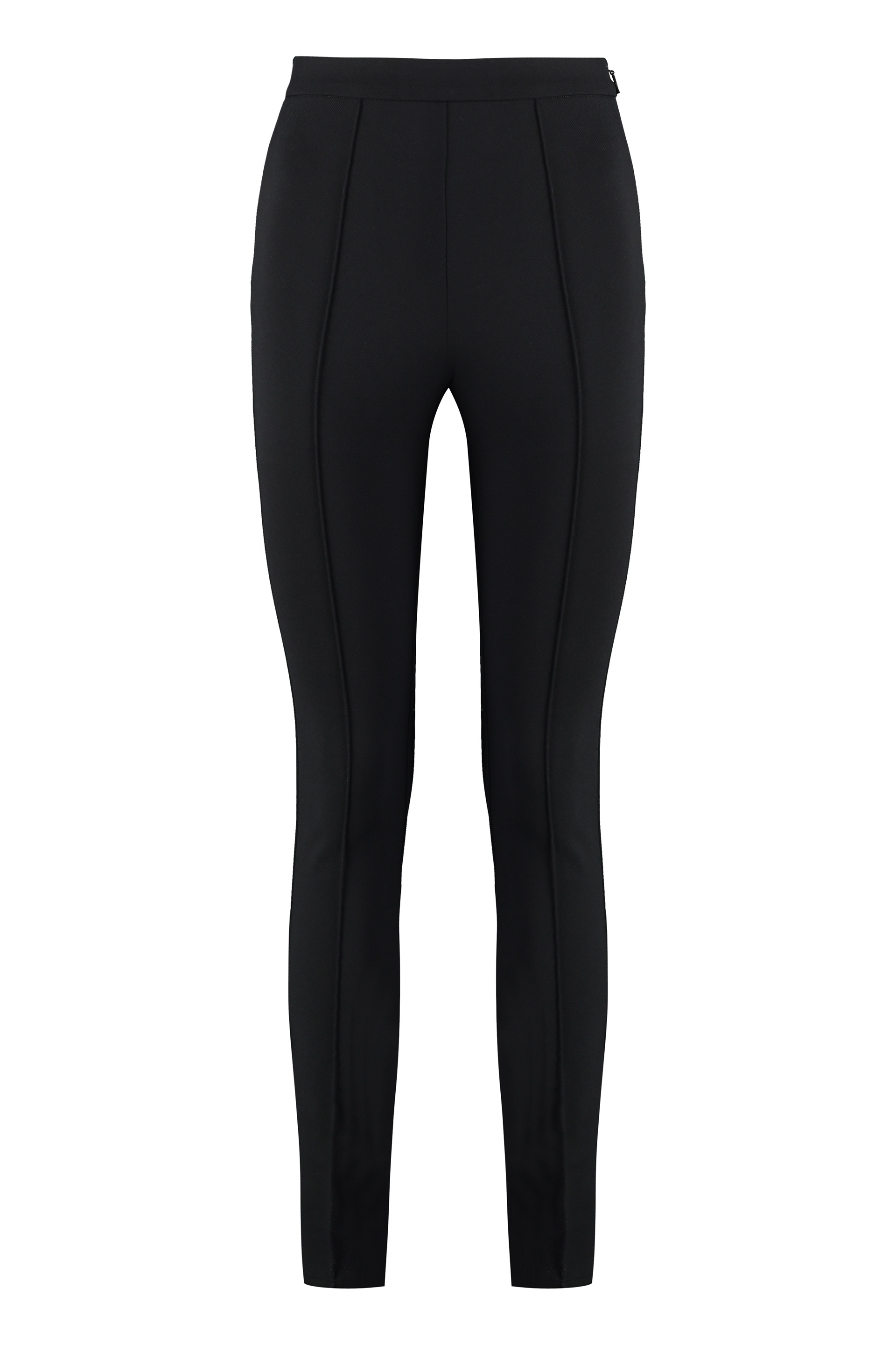 Moncler Straight-leg Trousers In Nero