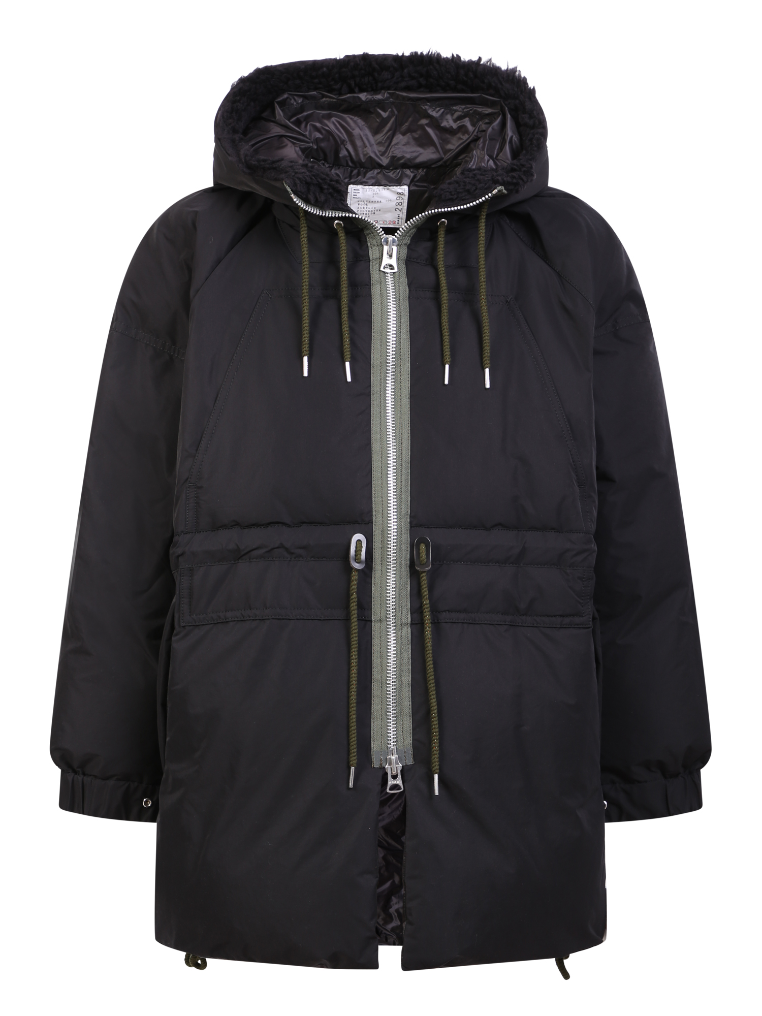 Black Blouson Down Jacket