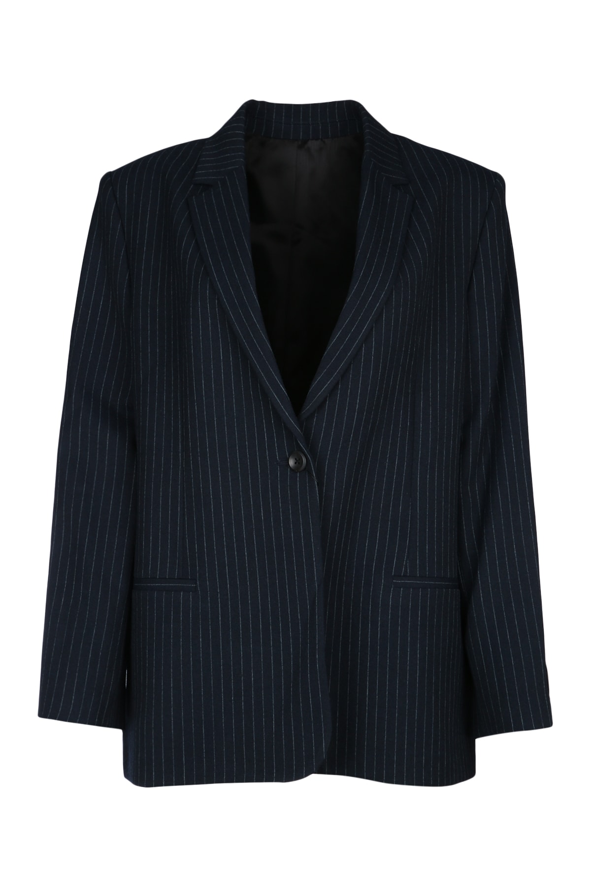 Pinstripe Slim Blazer