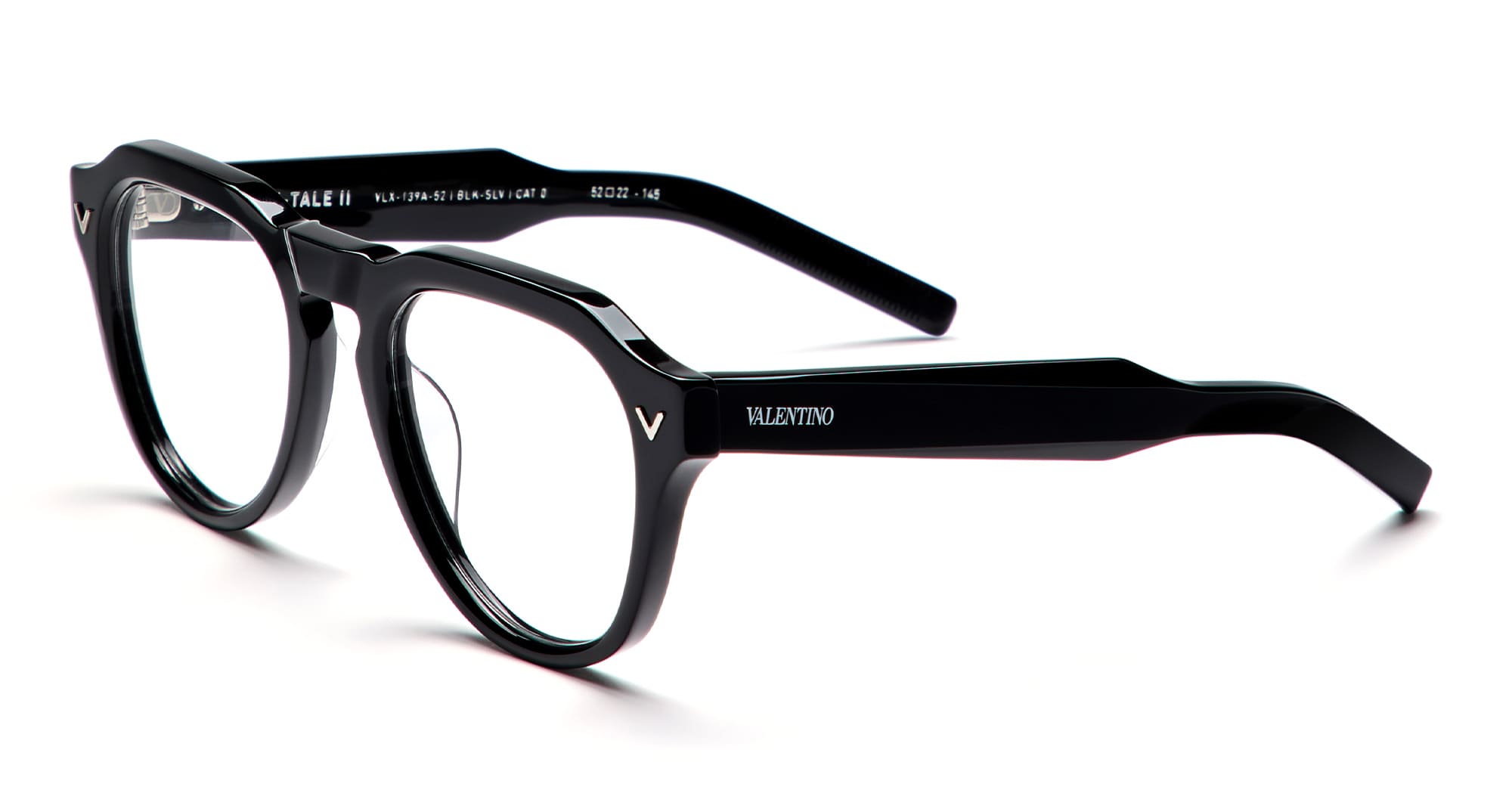Valentino V-tale-ii - Black Rx Glasses In Black