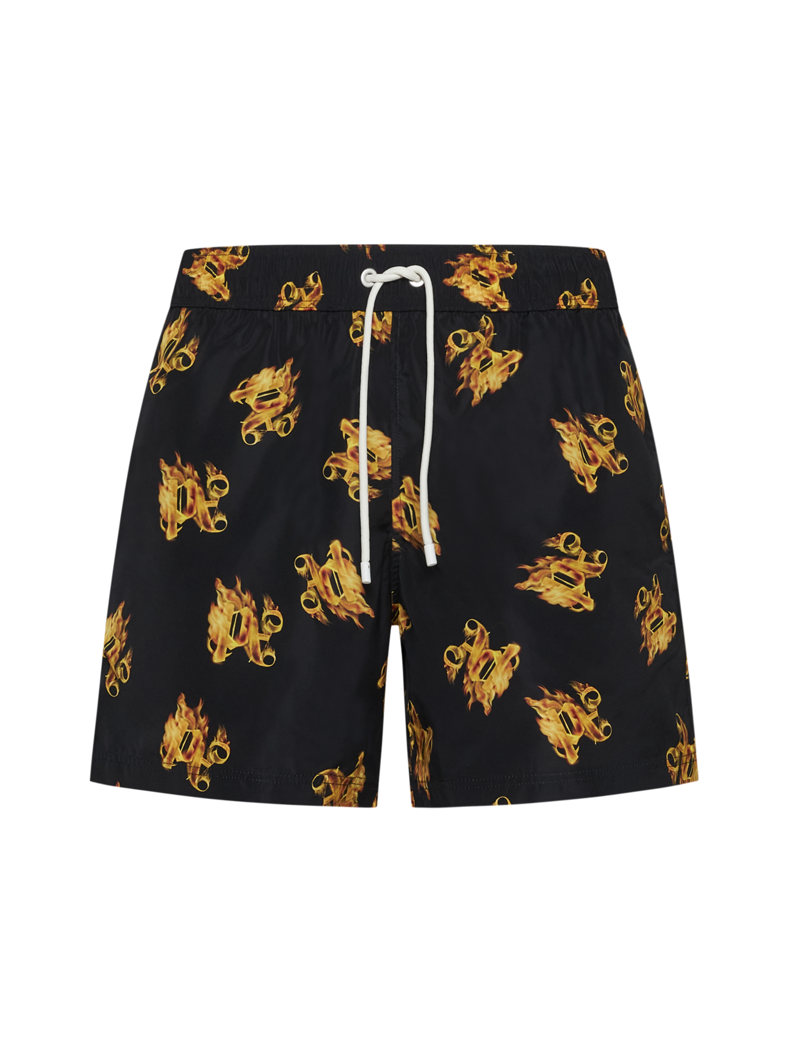 Burning Monogram Swim Shorts