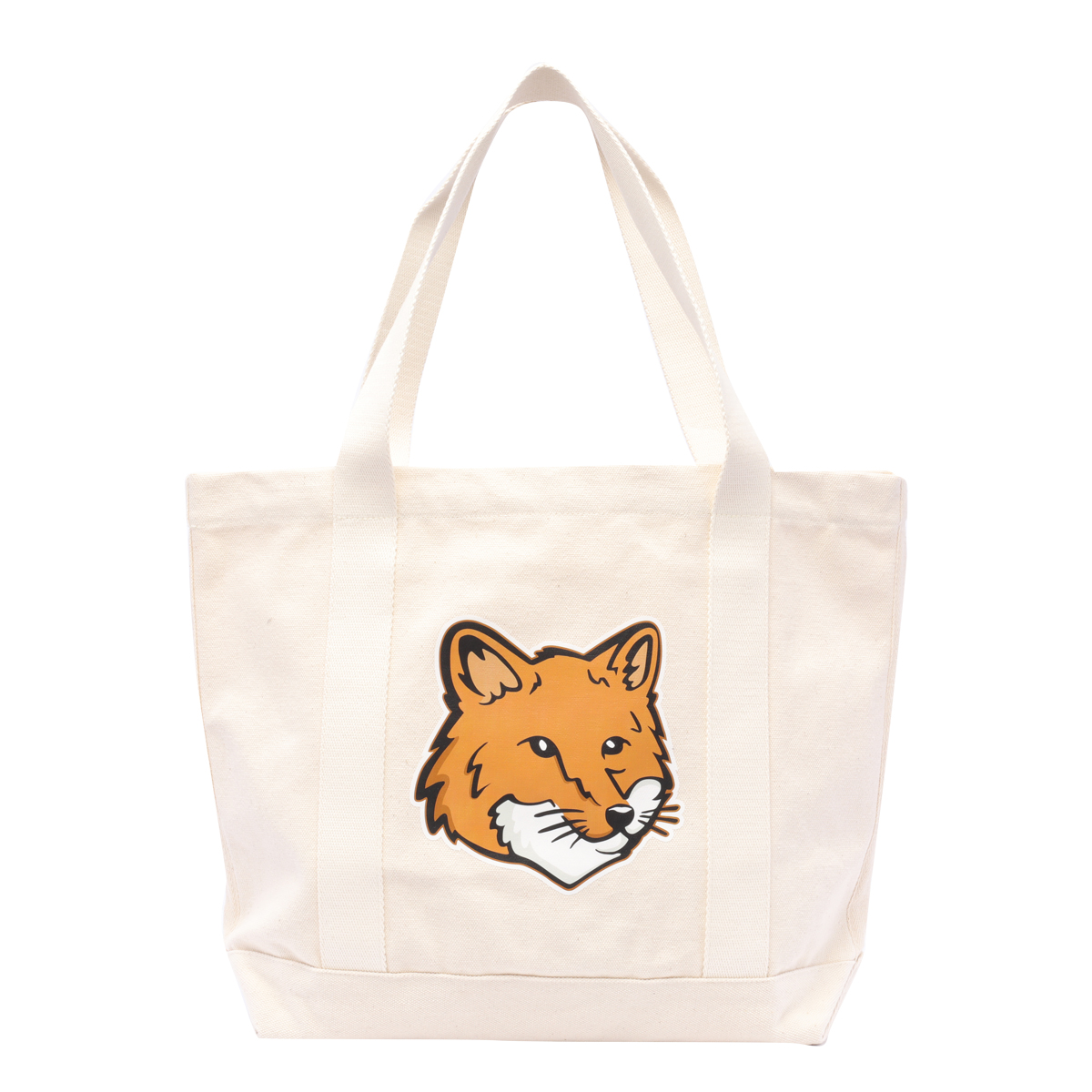 Maison Kitsuné Fox Head Tote Bag