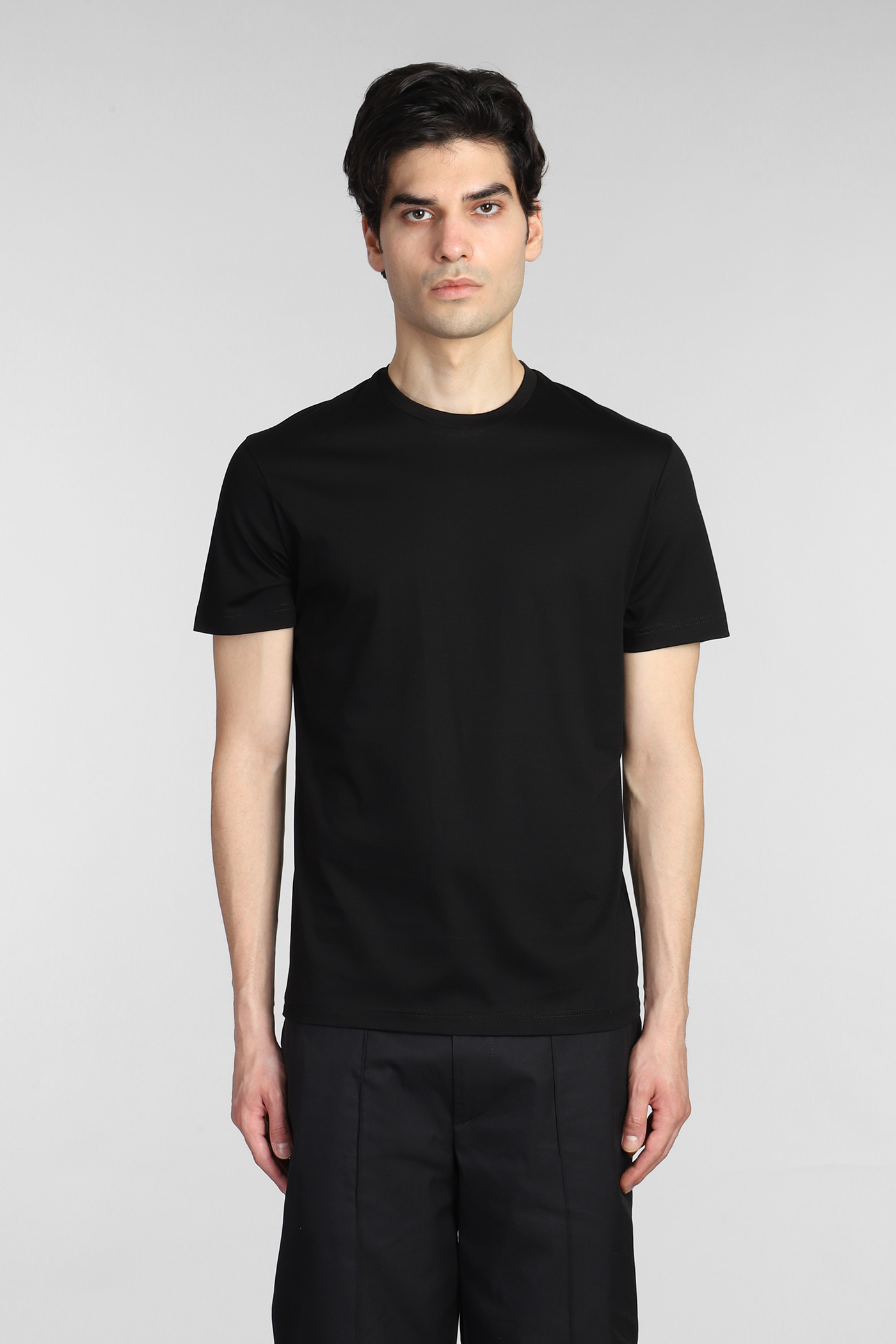 Neil Chiba T-shirt In Black Cotton