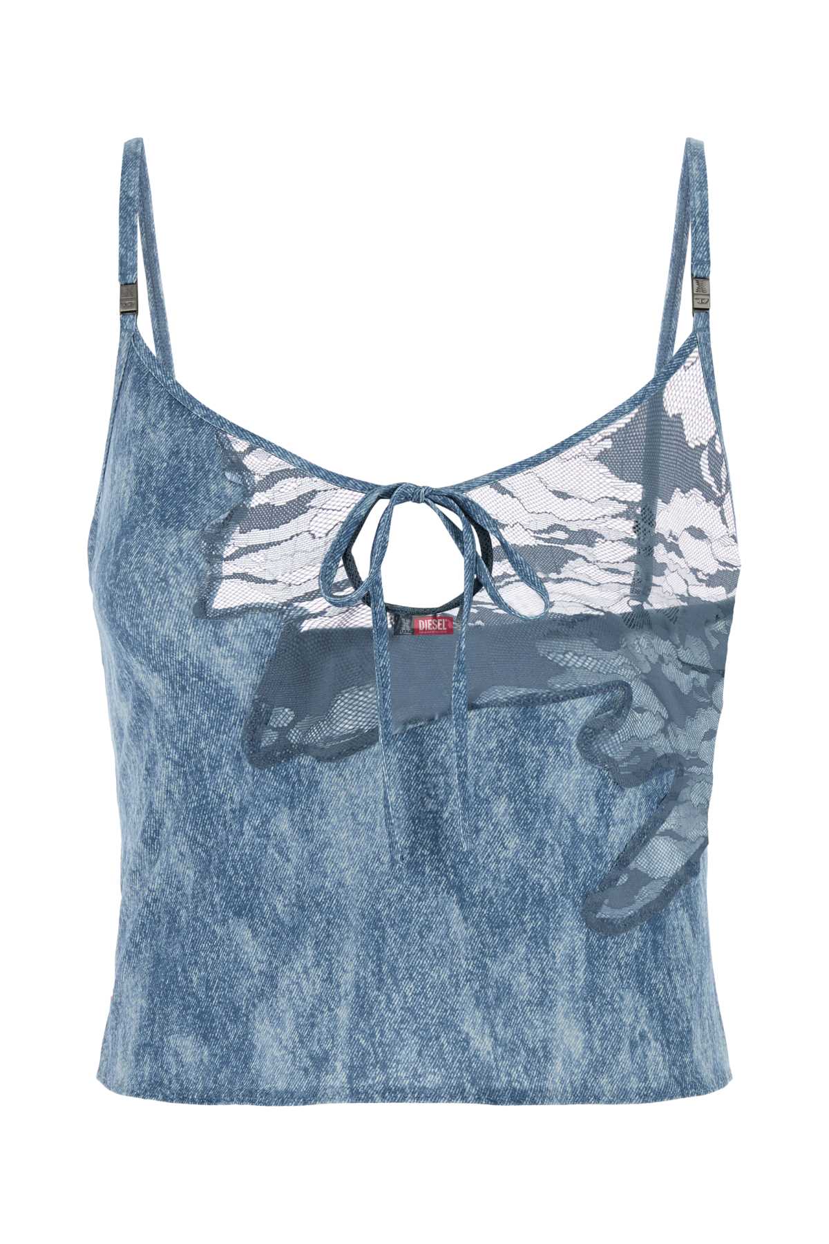 Diesel Printed Stretch Savage X Fenty Cami Tank In 99f