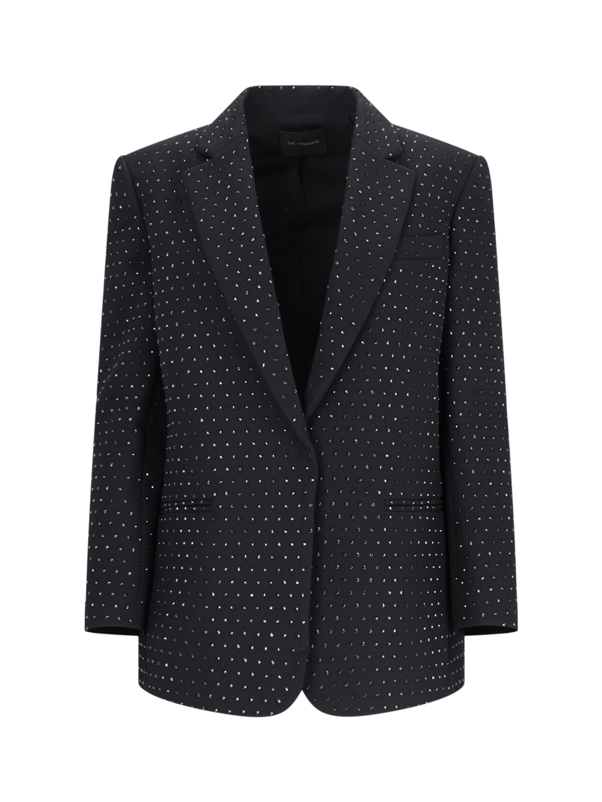 Blazer With Rhinestones