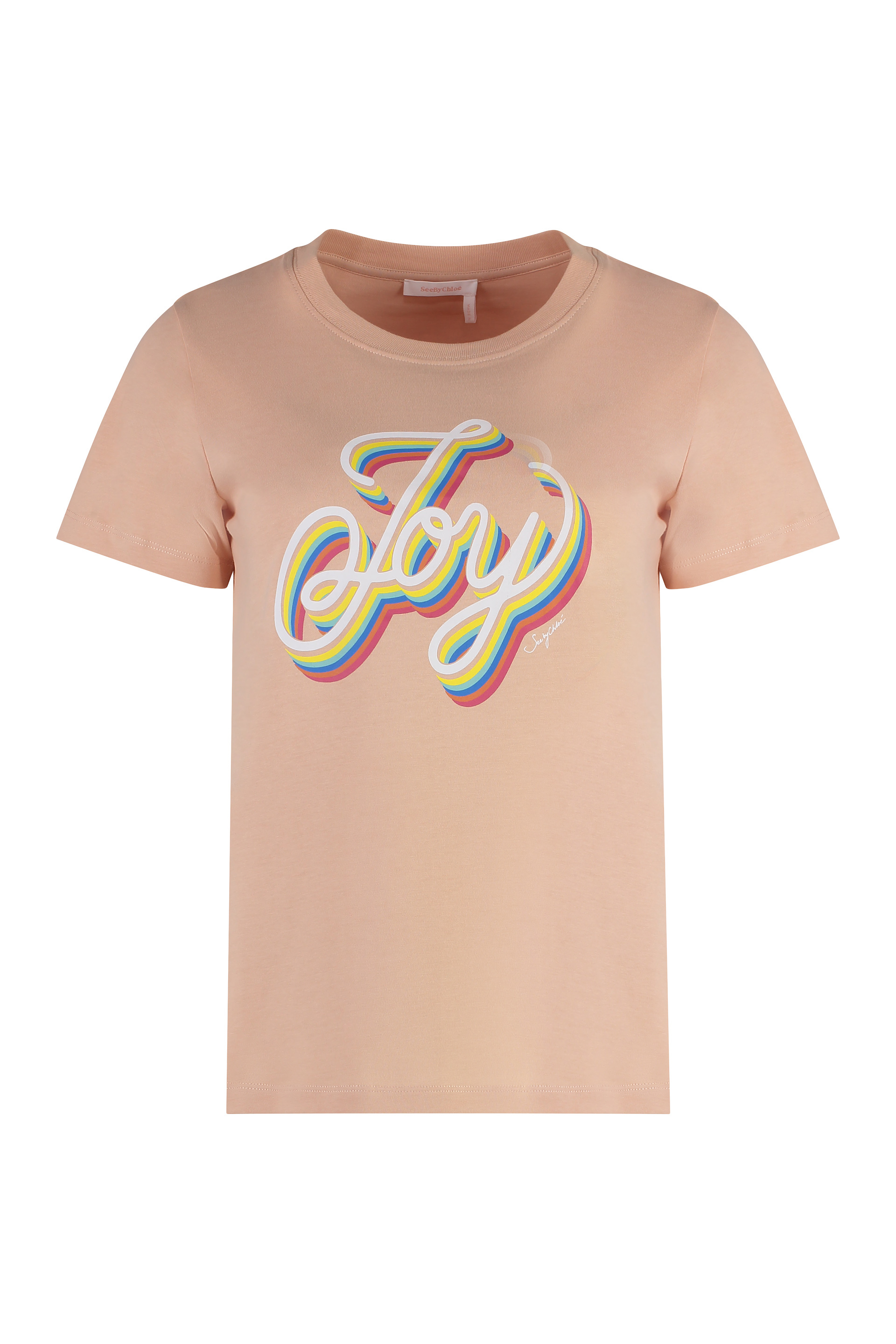 See by Chloé Printed Cotton T-shirt