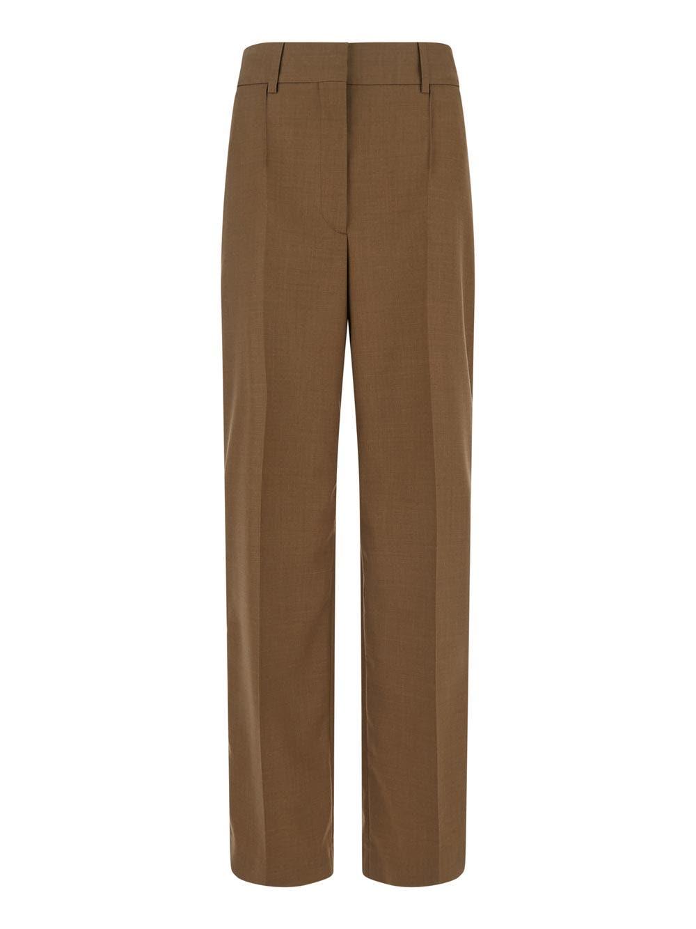 Wide-leg Trousers