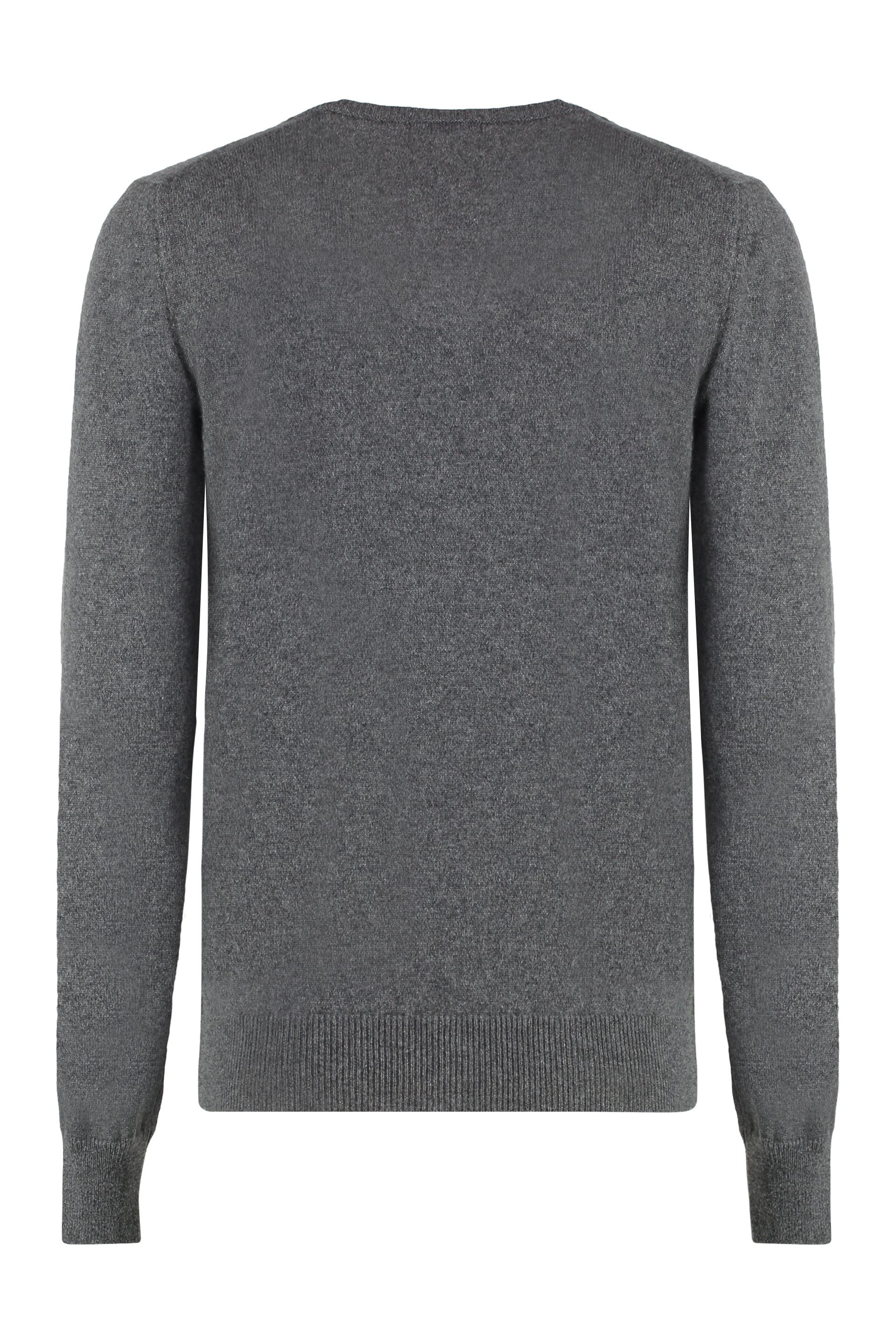 Shop Malo Wool And Cashmere Sweater In Grey