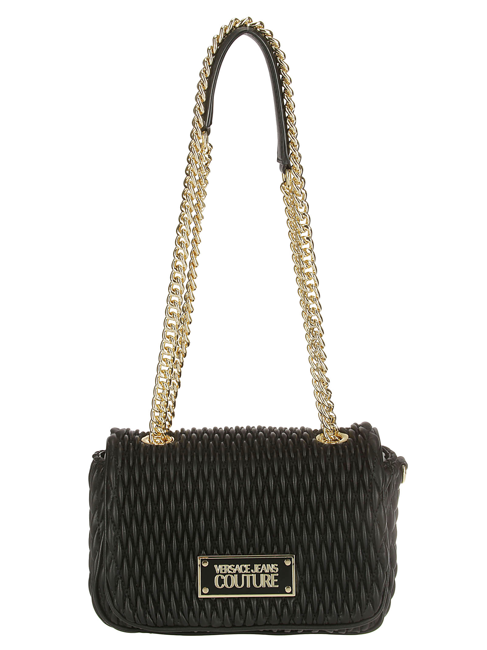 Quilted Chain-linked Shoulder Bag