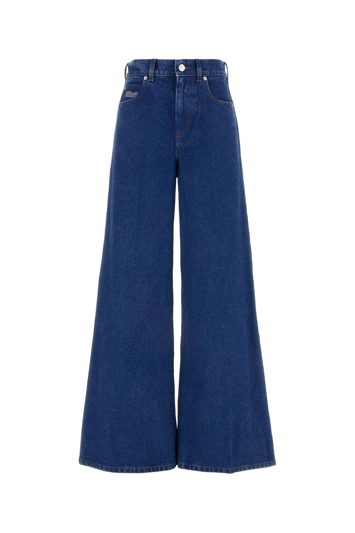 Denim Wide-leg Jeans