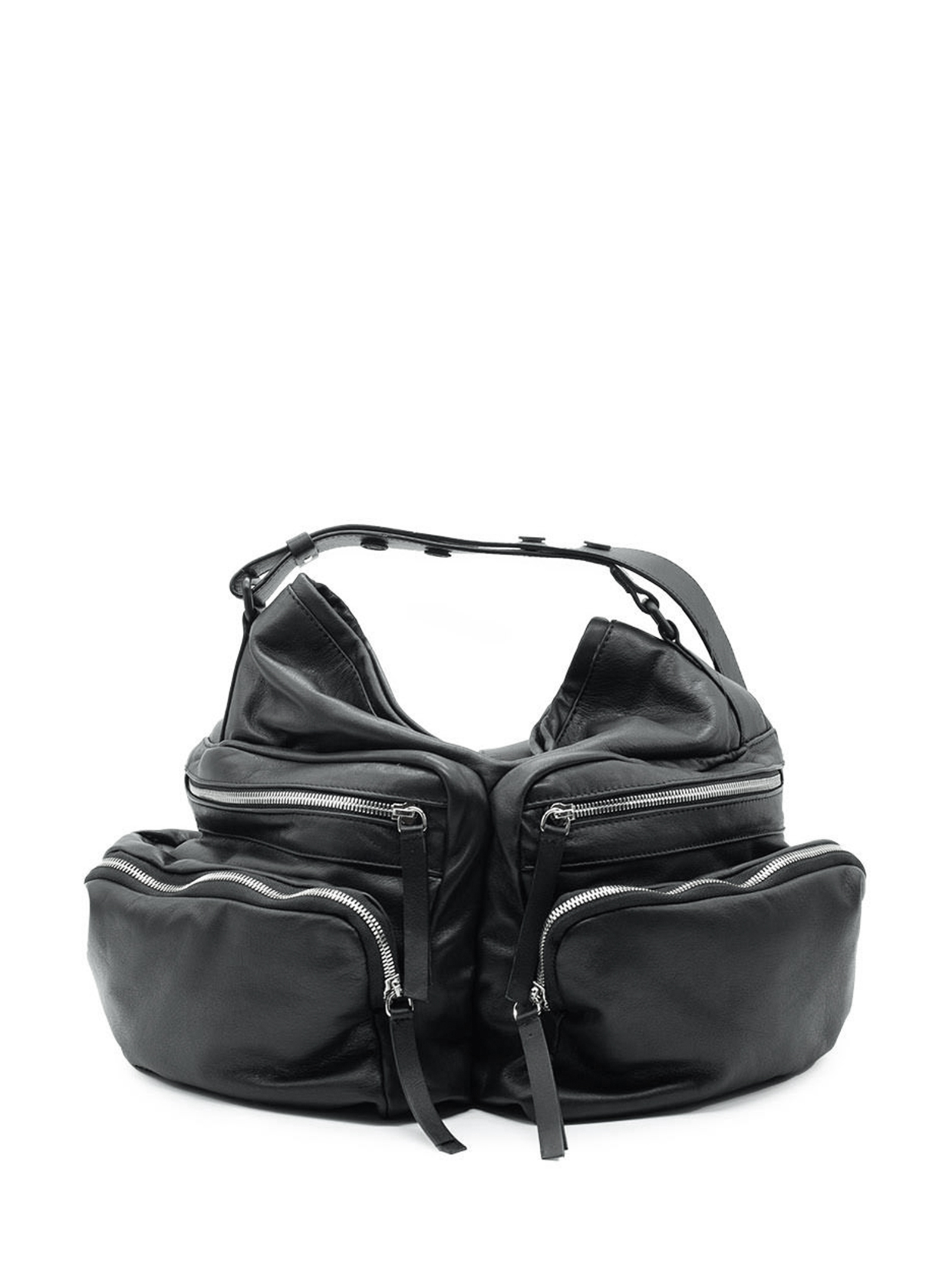 Vic Matié Sack Bag Lara In Black Leather