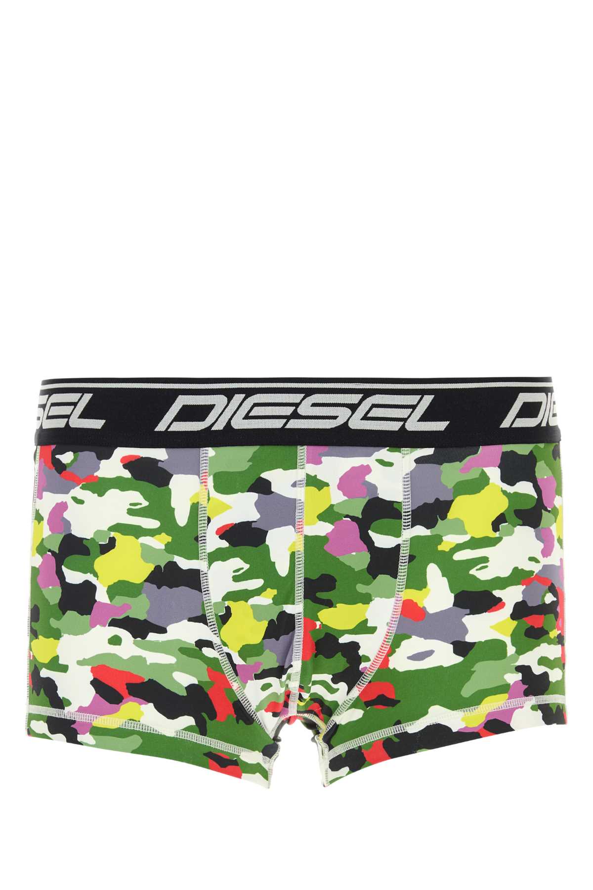 Printed Stretch Polyester Boxer