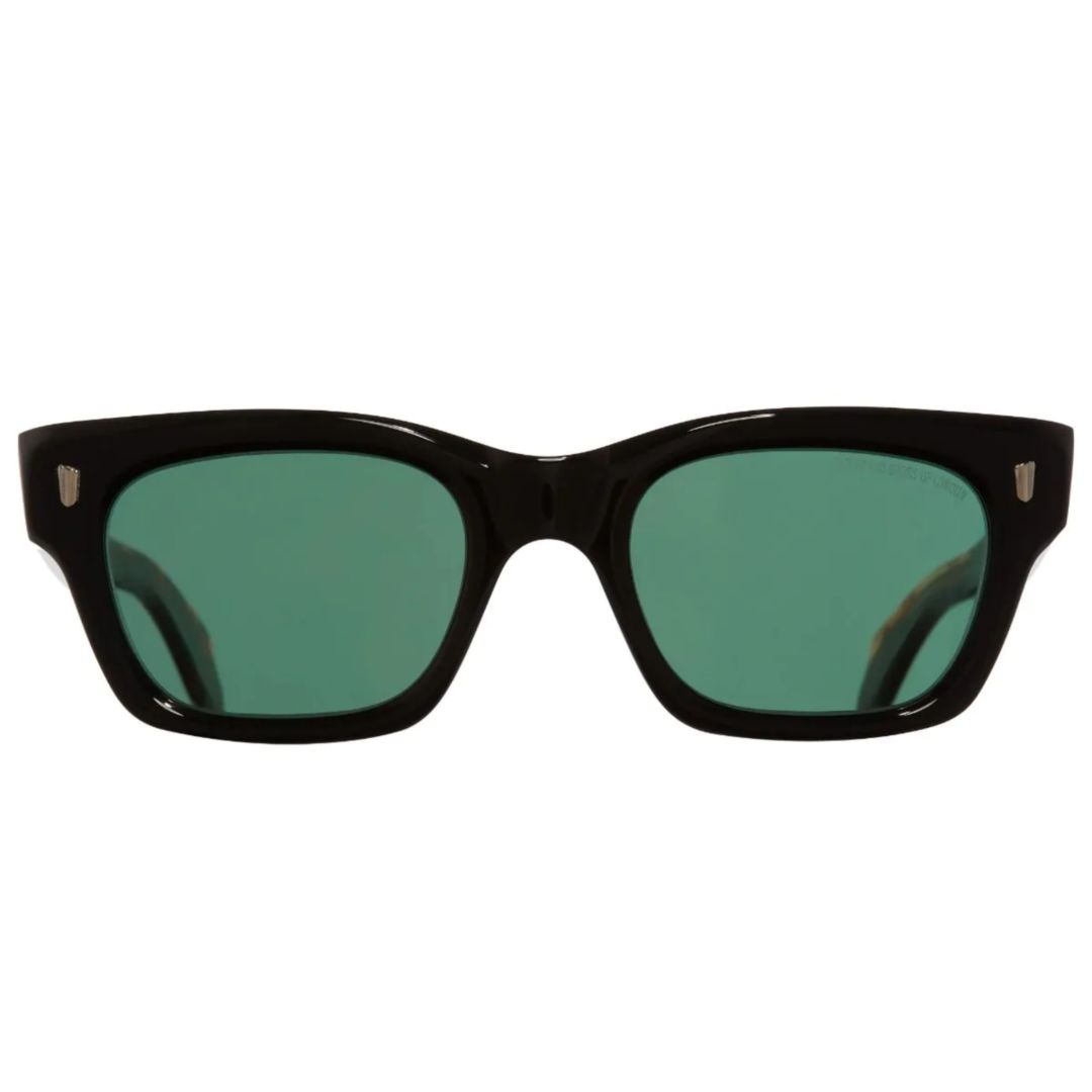 1391-05 53mm Matt Black Acetate Sunglasses