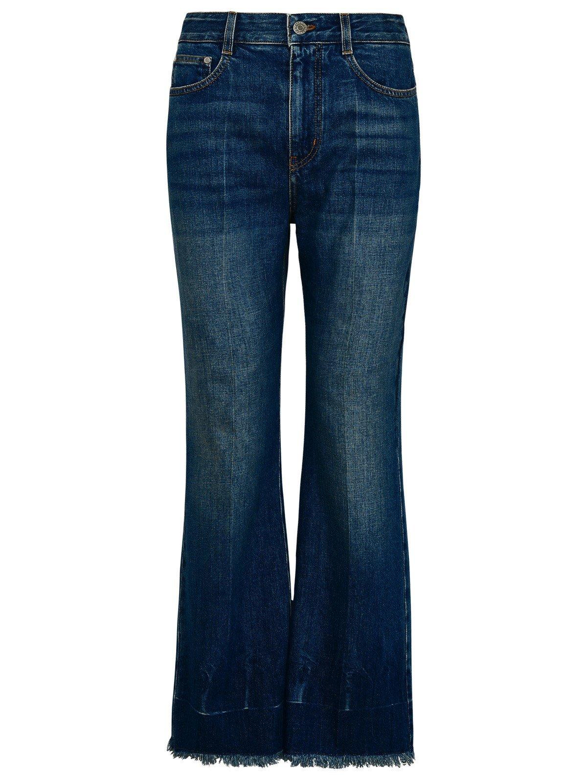 Cropped Flared Jeans