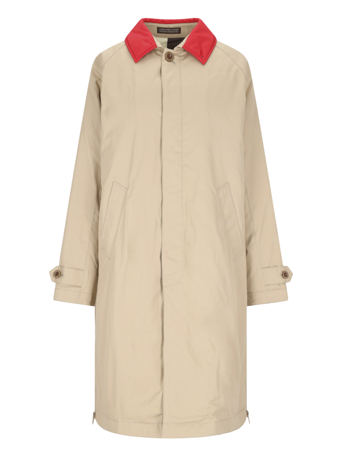 X Fragment Design Cotton Trench Coat