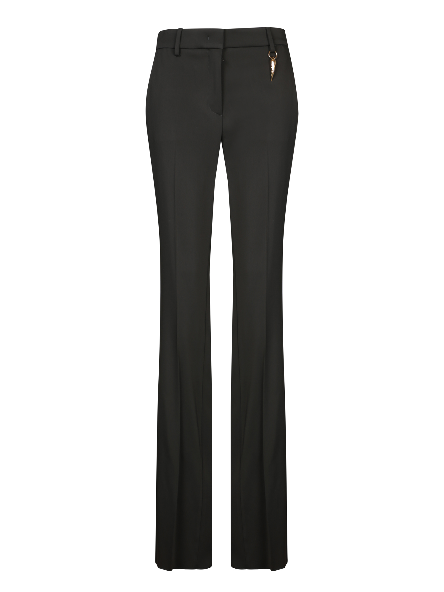 Flare Cady Black And Gold Trousers