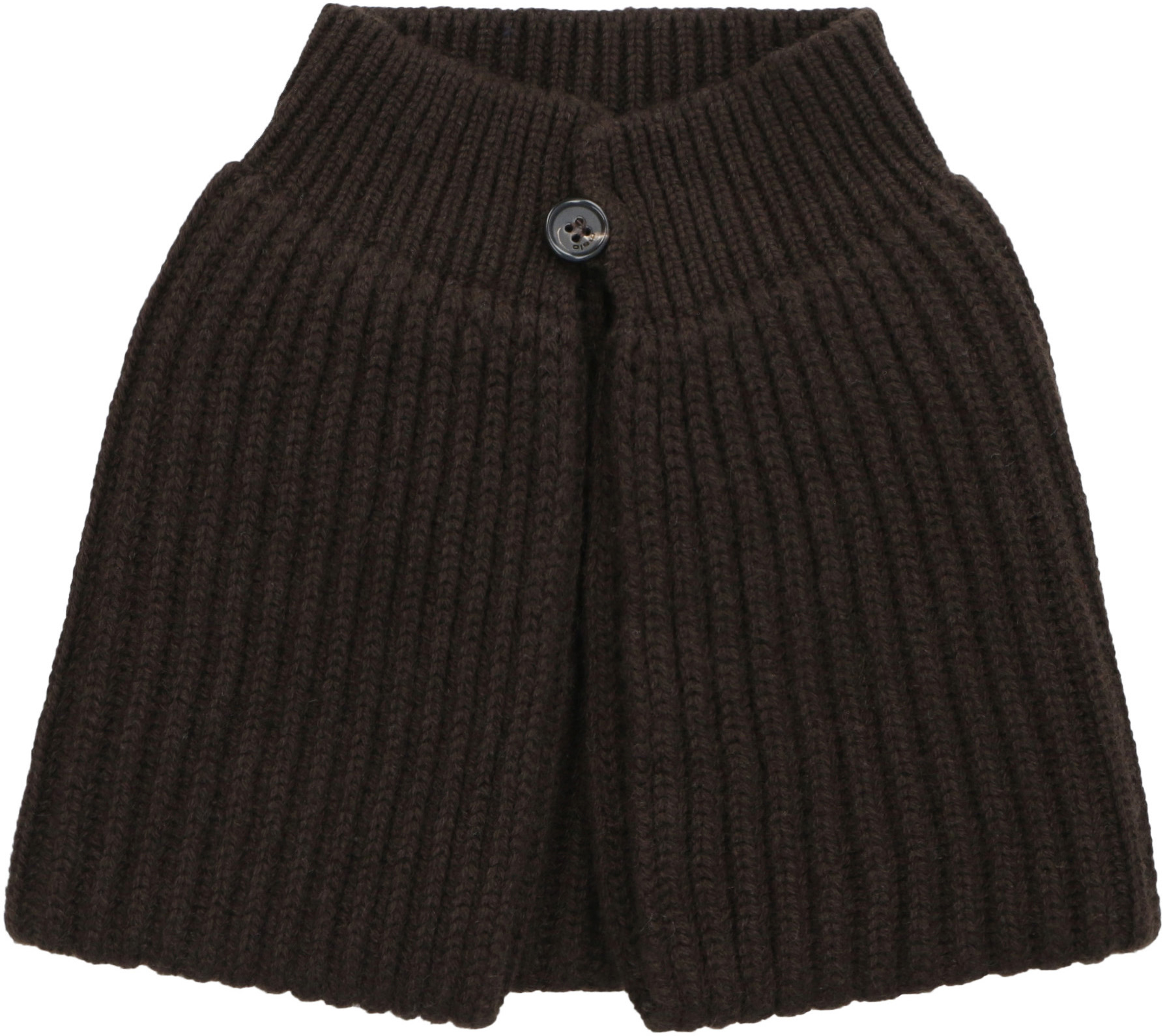 Malo Cashmere Collar In Brown