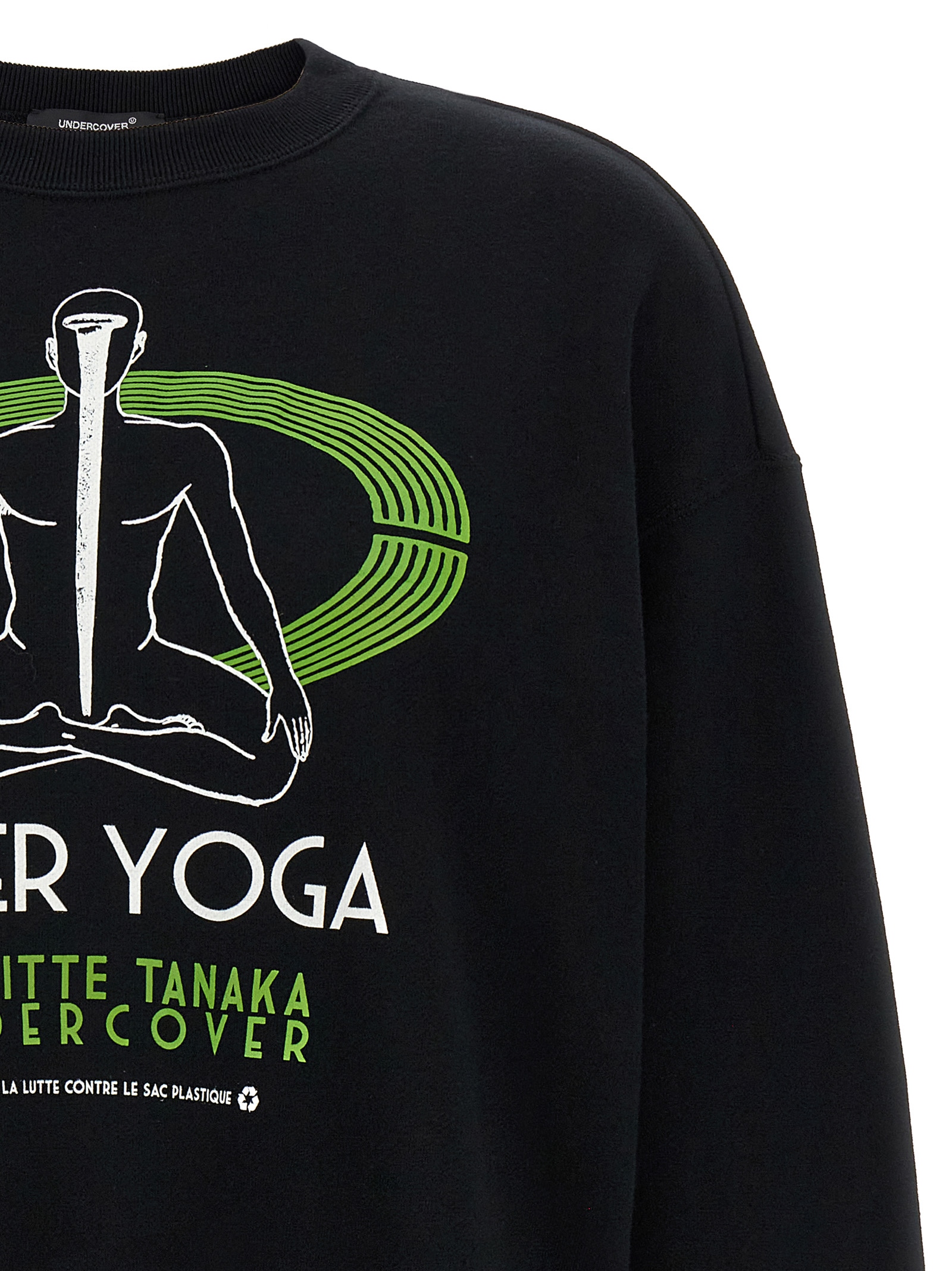 Undercover Black Brigitte Tanaka Edition Uc2d1894-2 Sweatshirt In Black