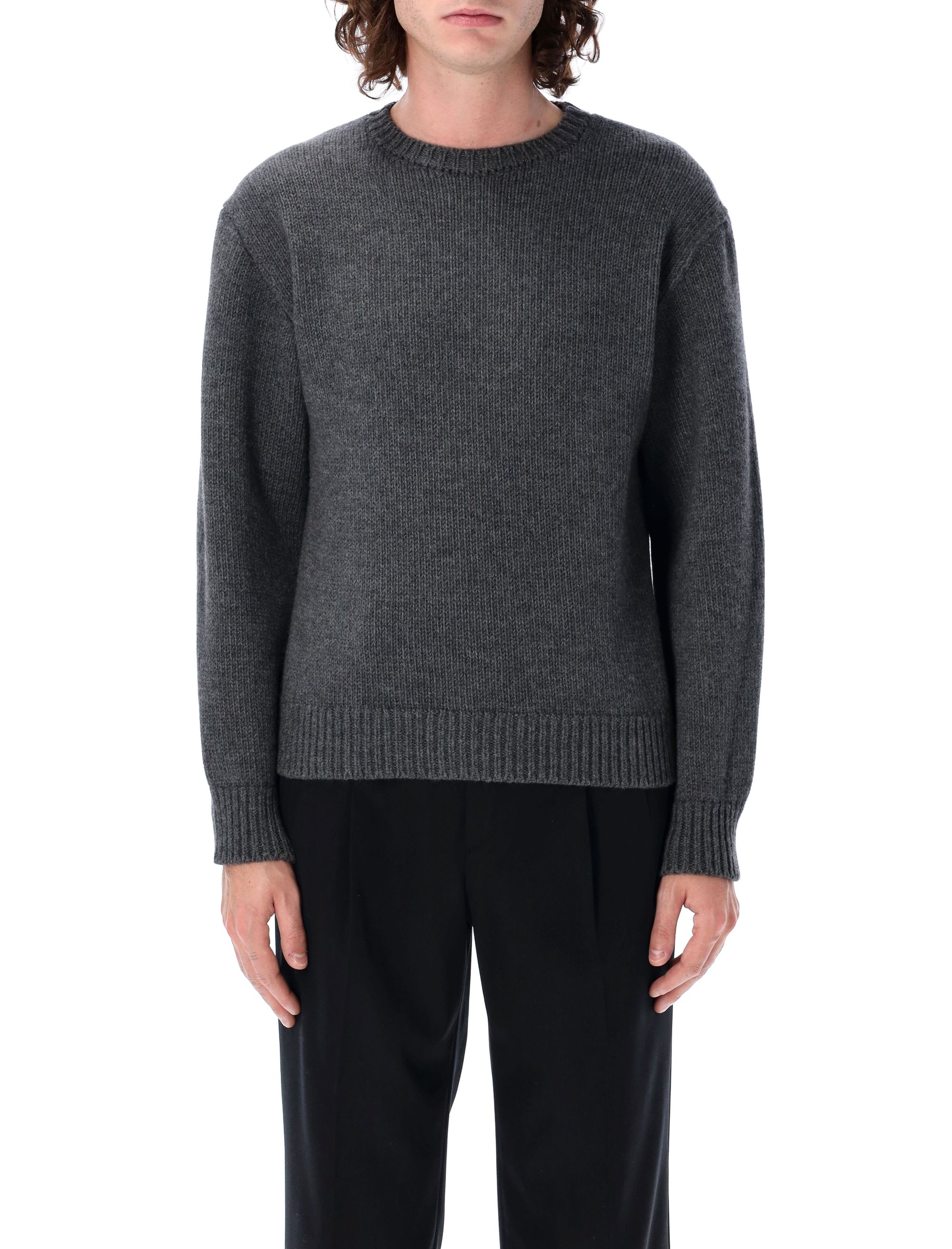 Wool Soft Cord Knit Sweater