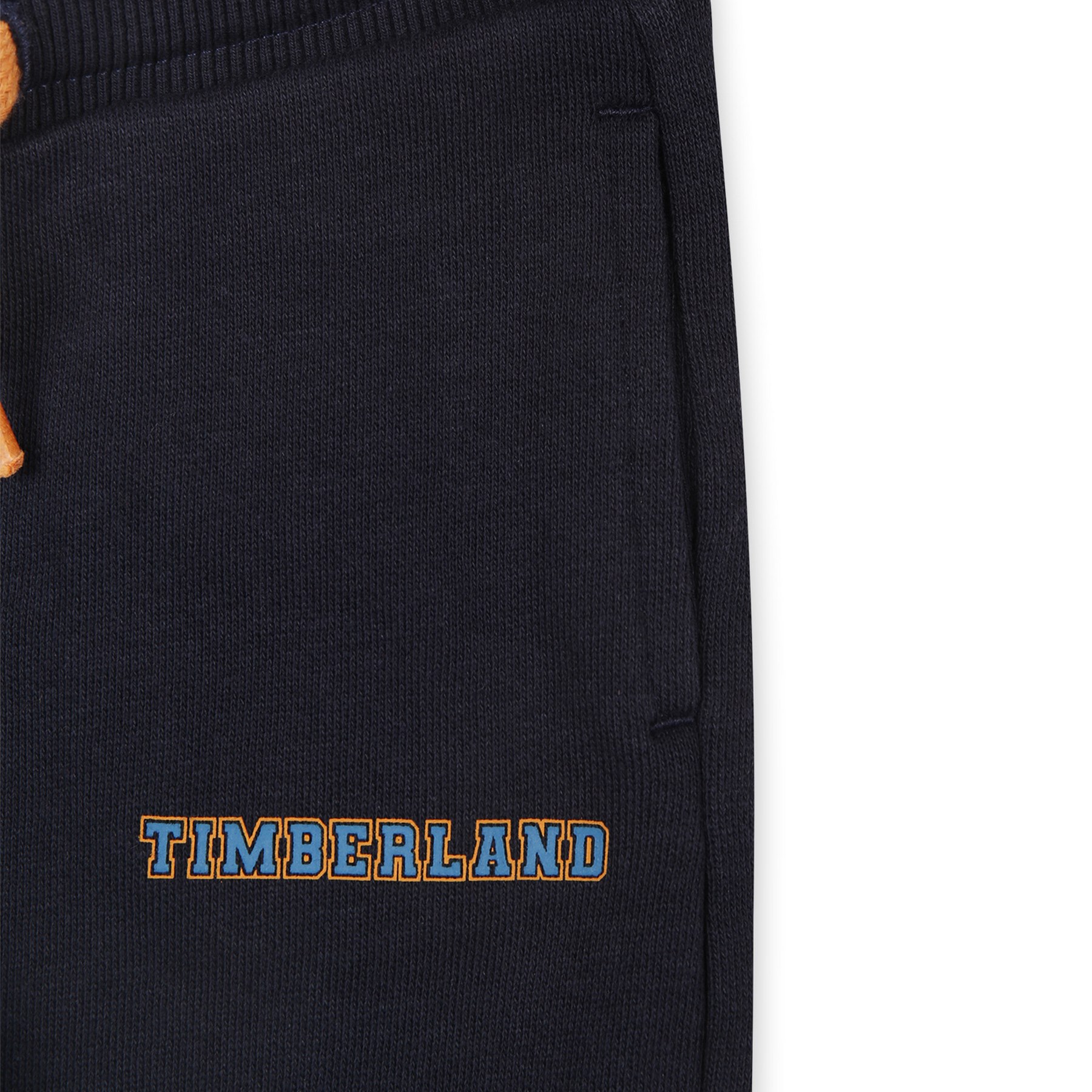 Timberland Blue Sweatshirt For Baby Boy With Logo In Blue
