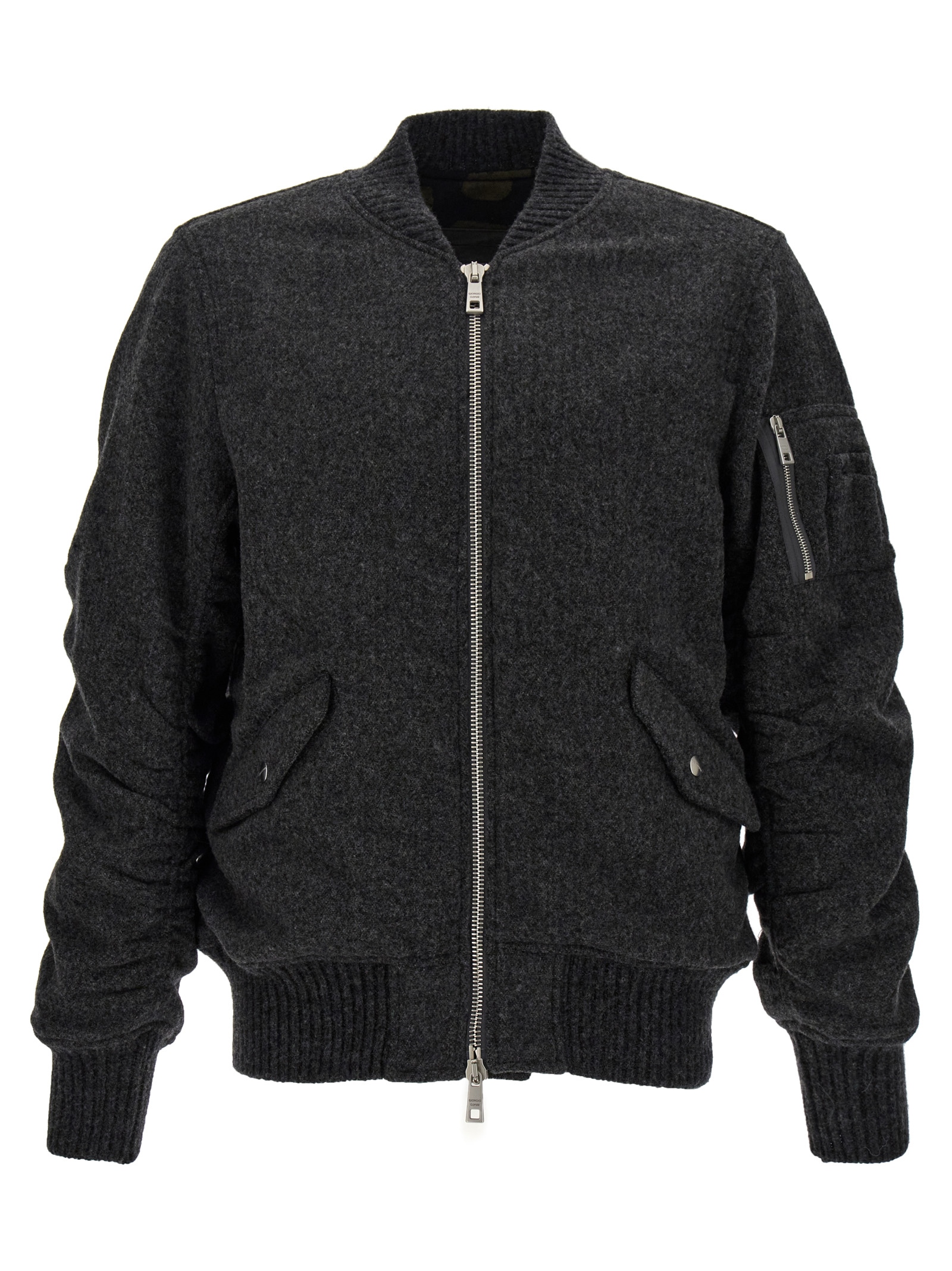 Wool Bomber Jacket