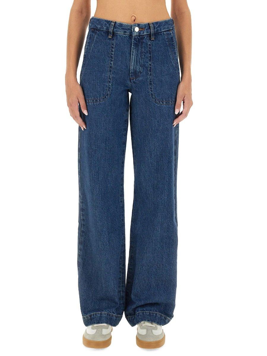 A. P.C. Seaside Wide-leg Jeans