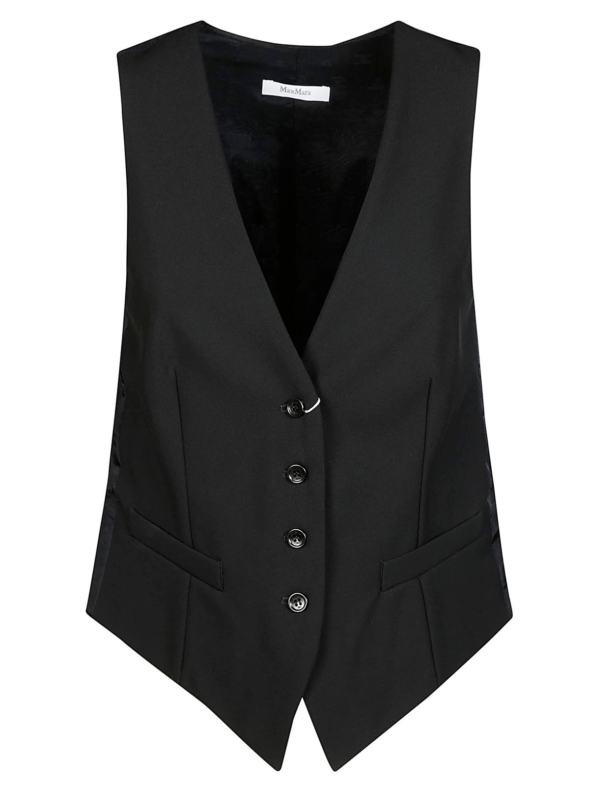 V-neck Buttoned Vest