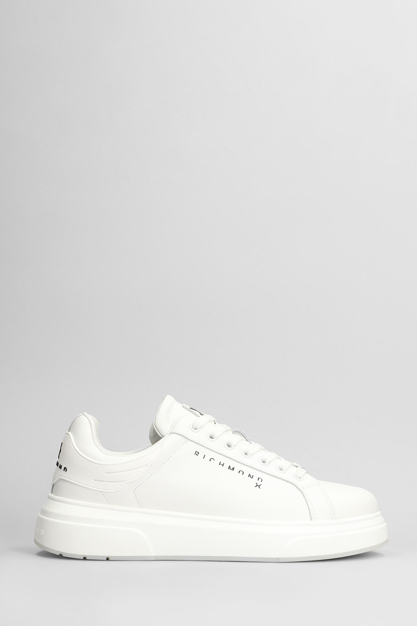 Sneakers In White Leather