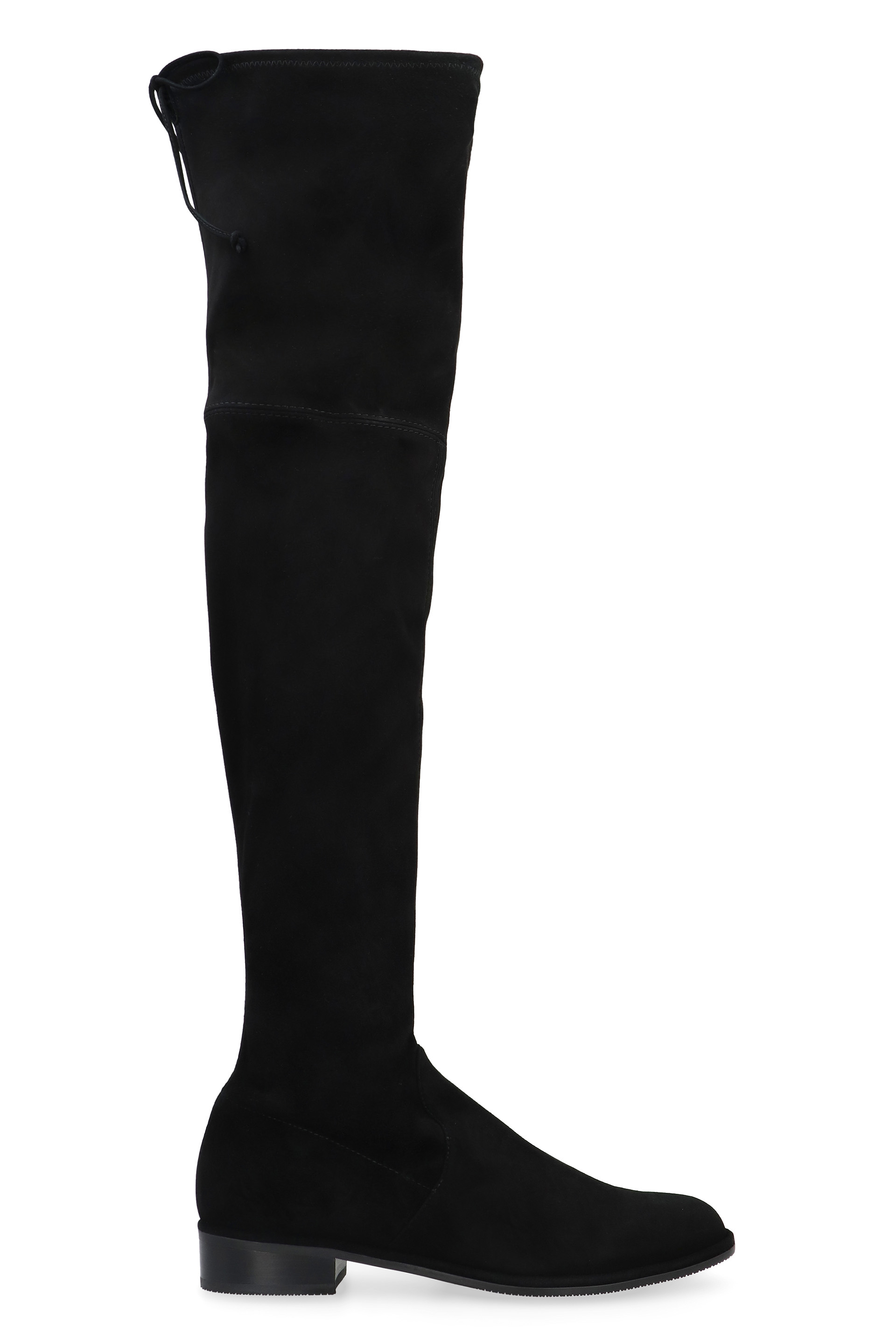 Lowland Stretch Suede Over The Knee Boots