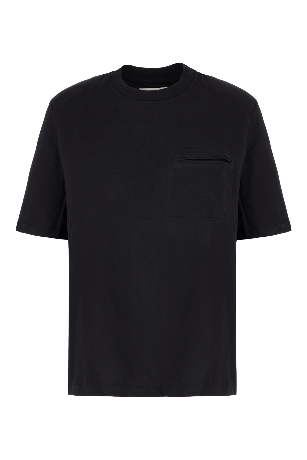 Black Cotton T-shirt