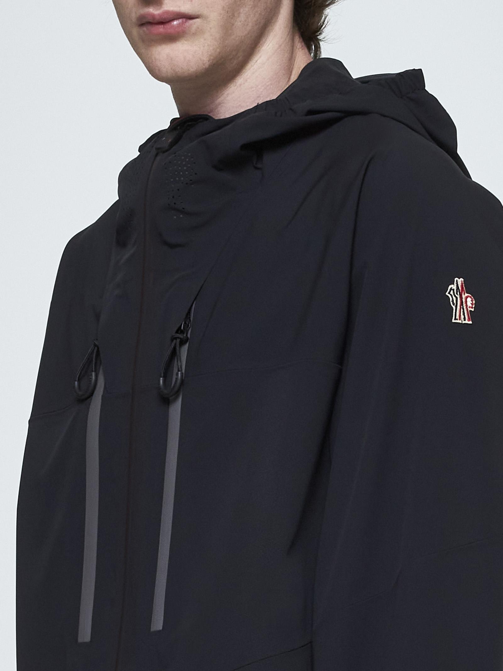 Shop Moncler Orden Nylon Hooded Jacket In Nero