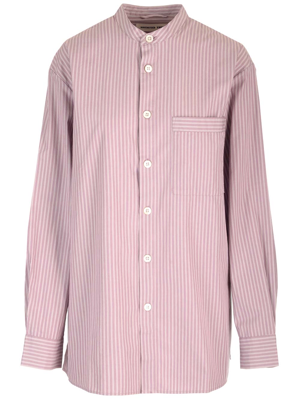 mauve Stripes Lounge Wear Shirt