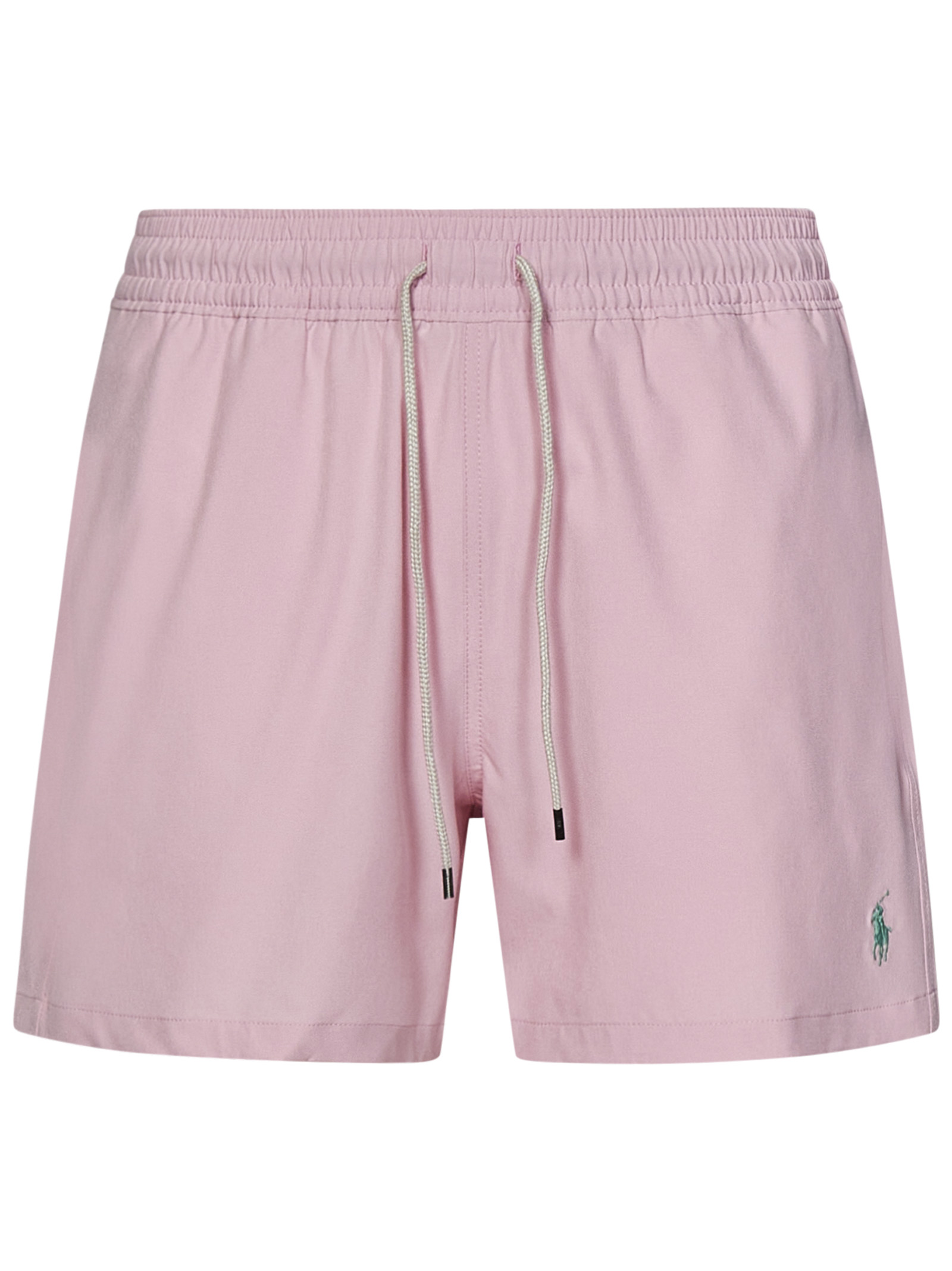 Swim Shorts With Embroidered Pony