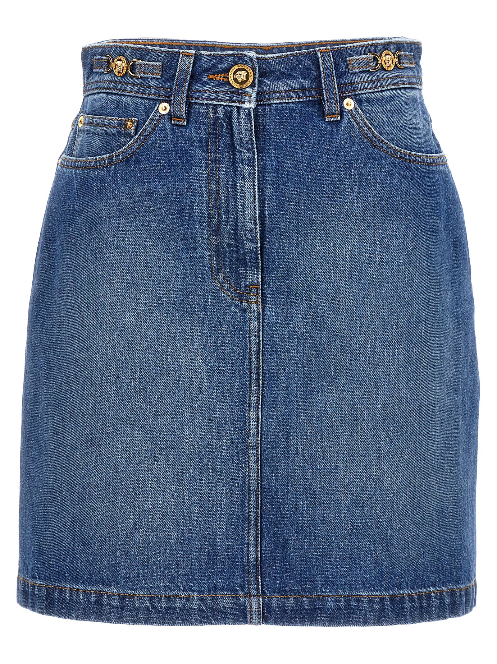 medusa 95 Denim Skirt