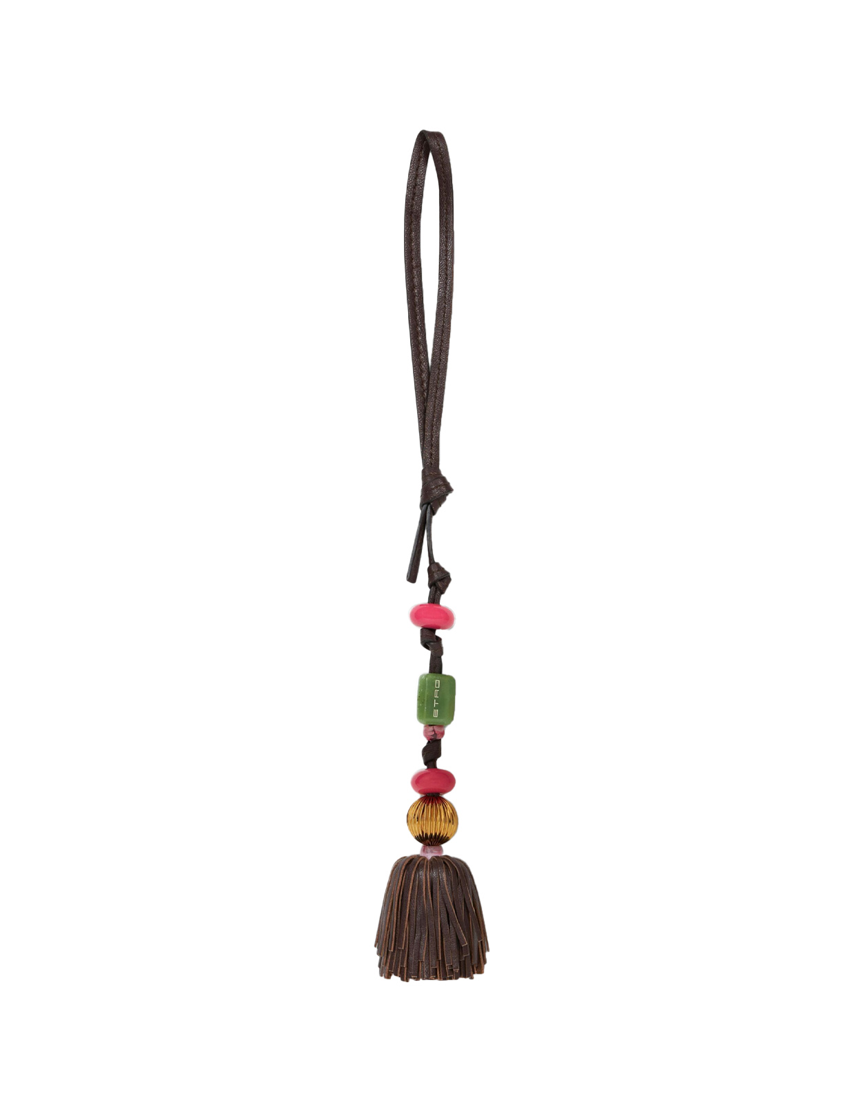 Charm With Tassel And Beads