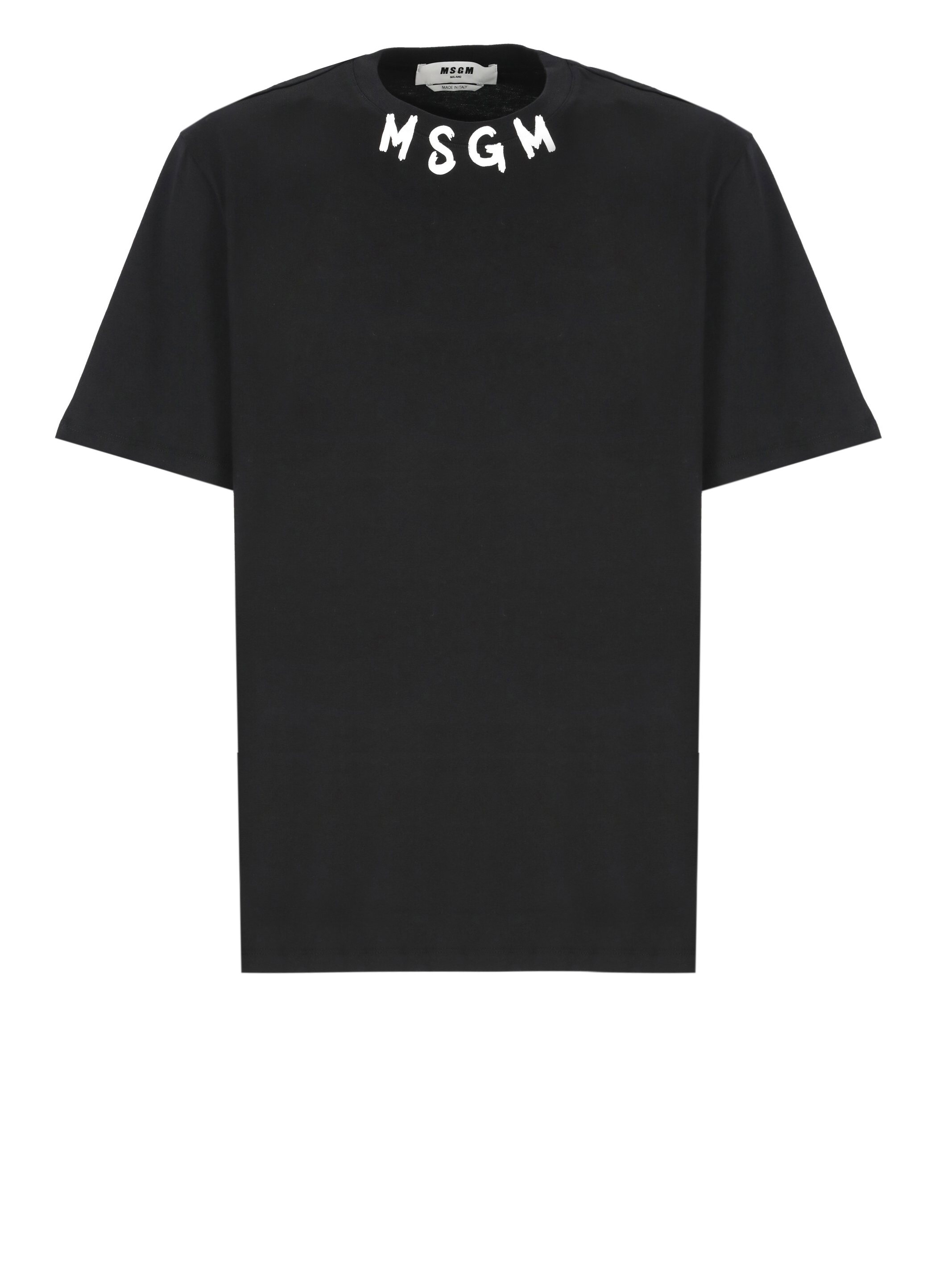 T-shirt With Logo Msgm