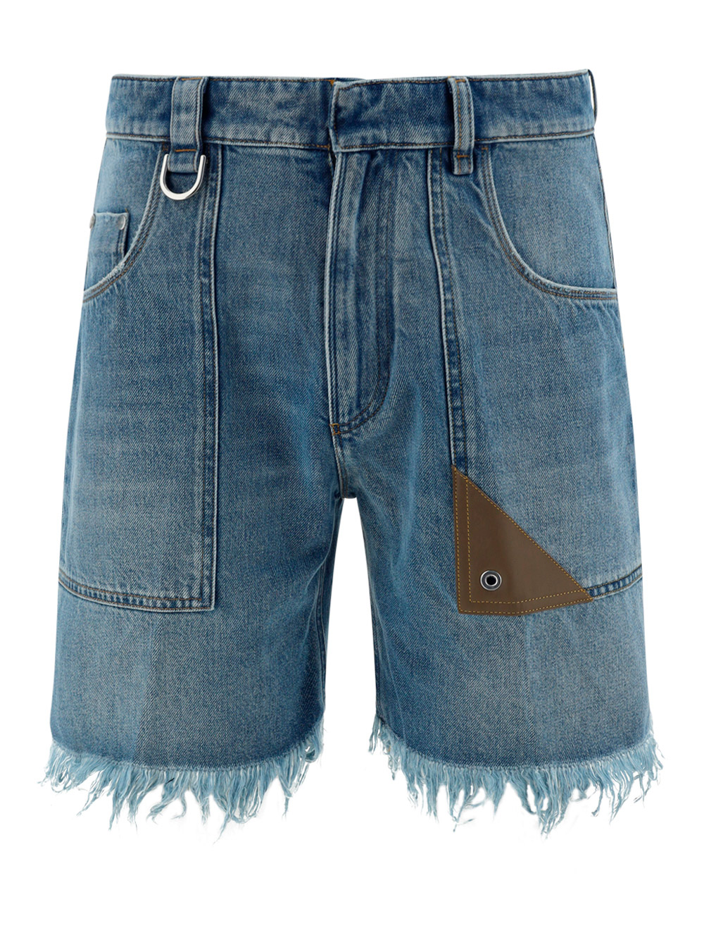 Denim Bermuda Shorts