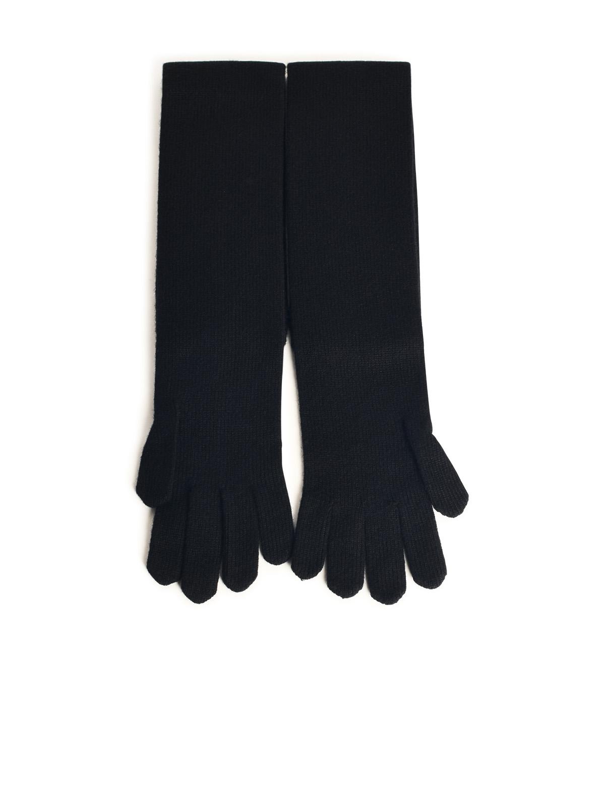 timor Black Cashmere Gloves