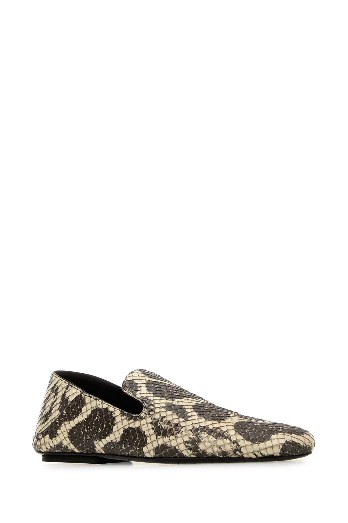 Bottega Veneta Slippers Adamo In Pelle Multicolor Donna In Anaconda