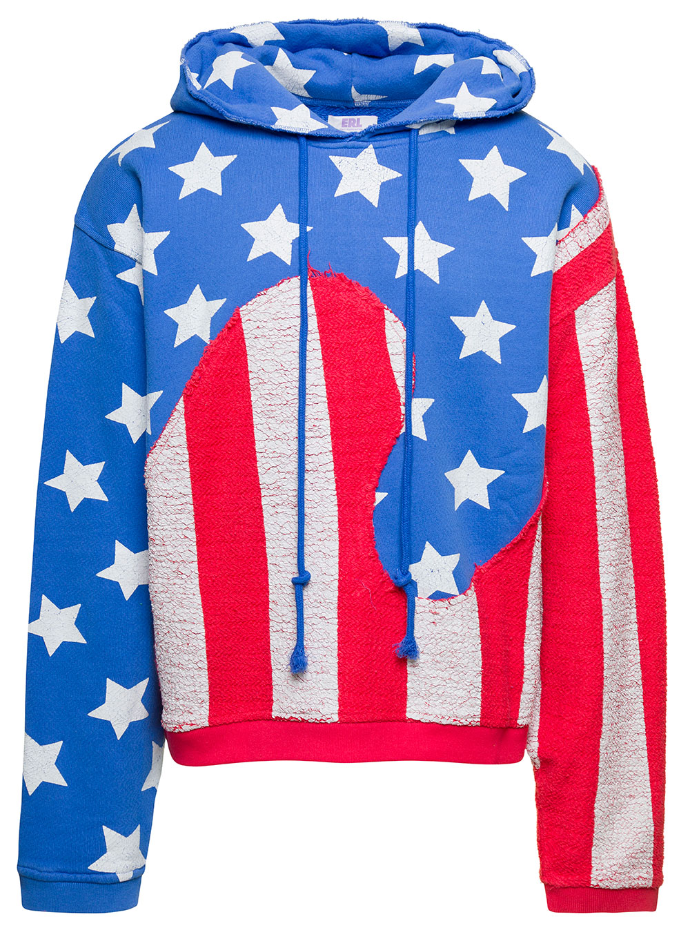 Unisex Star And Stripe Swirl Hoodie Knit