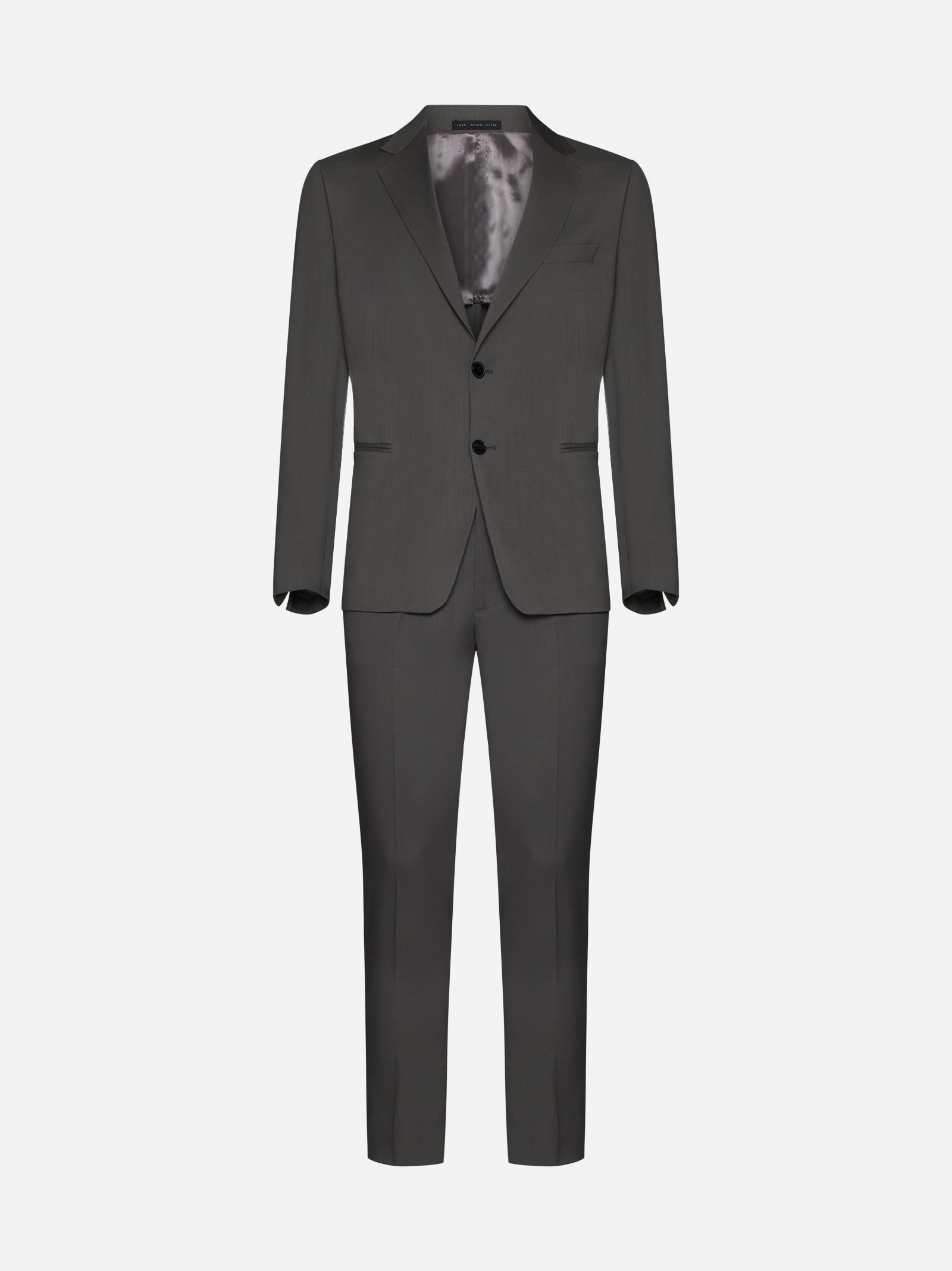 Wool Single-breasted Suit