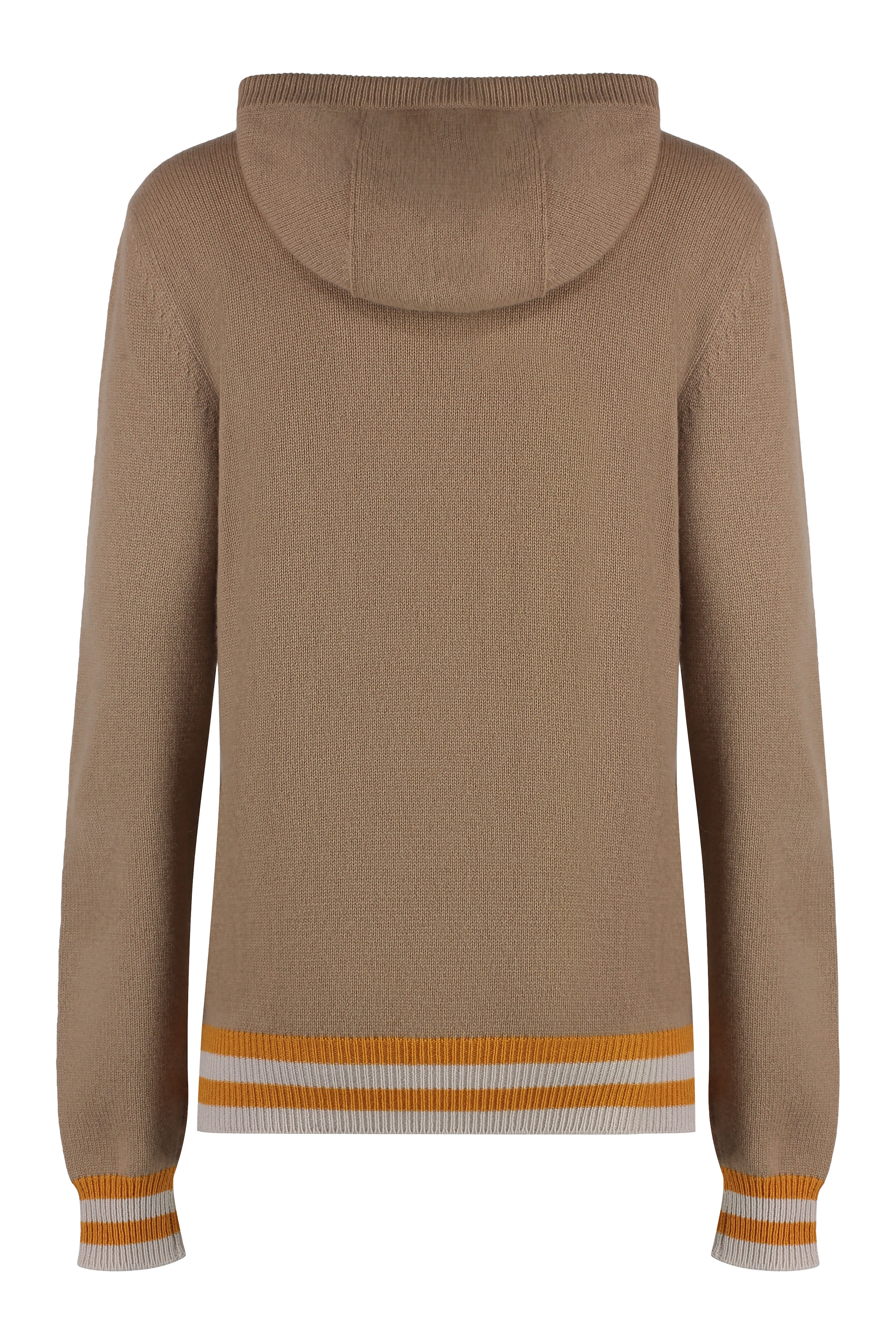 Malo Maglia Girocollo In Cashmere In Beige