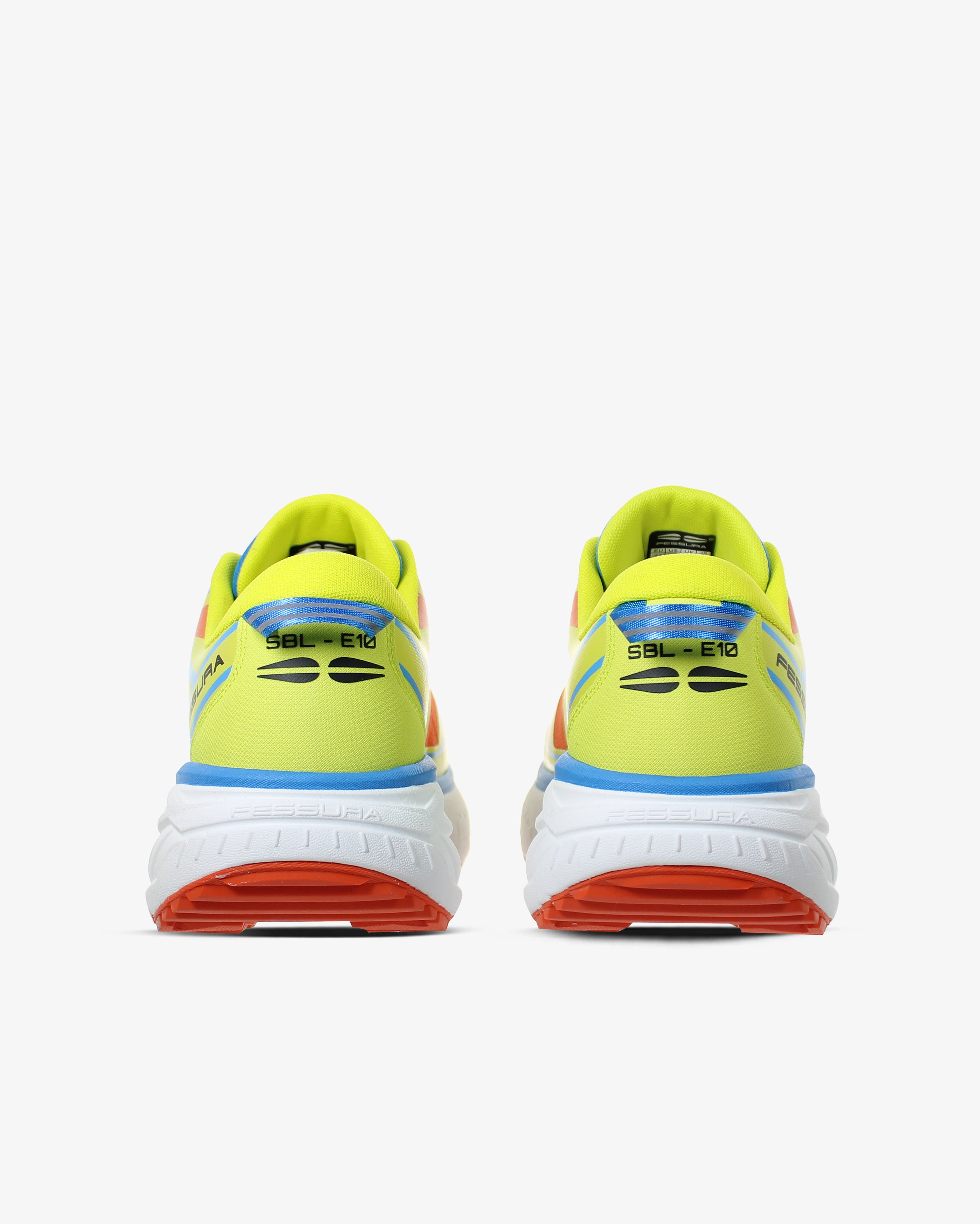 Fessura Trail Sbl E-10 Sneaker In Lime-orange