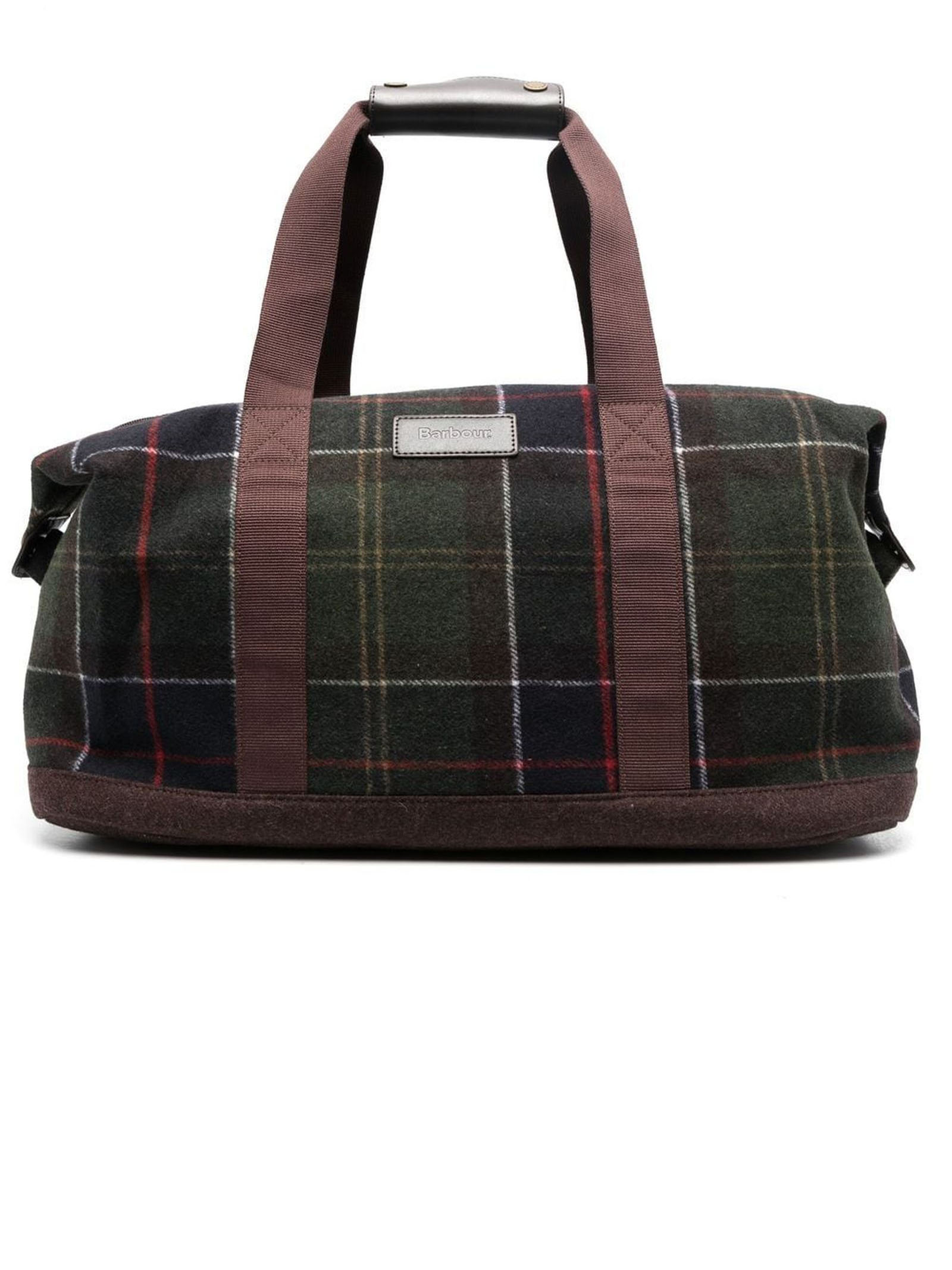 Tartan-check Holdall