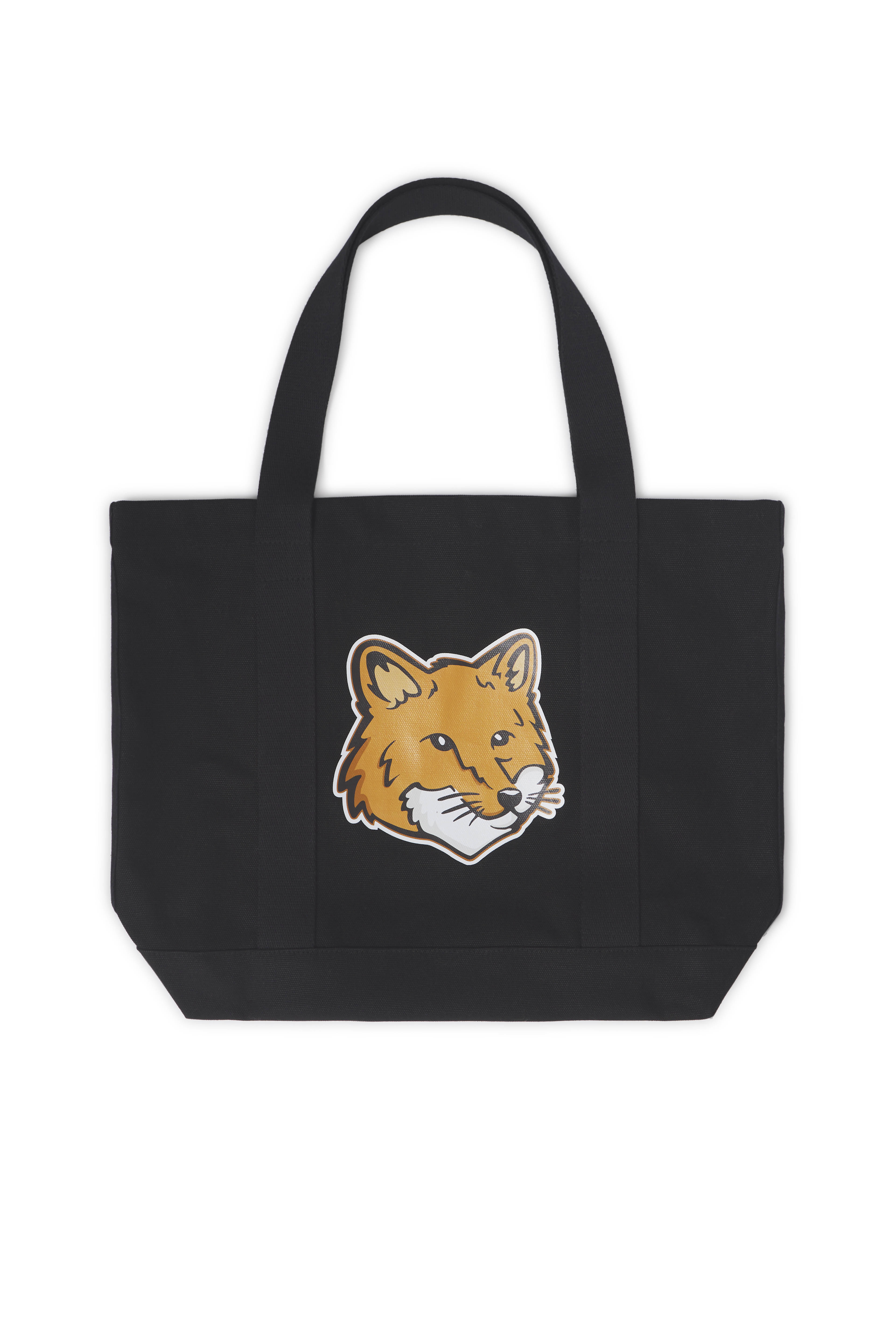 Maison Kitsuné Fox Head Tote Bag