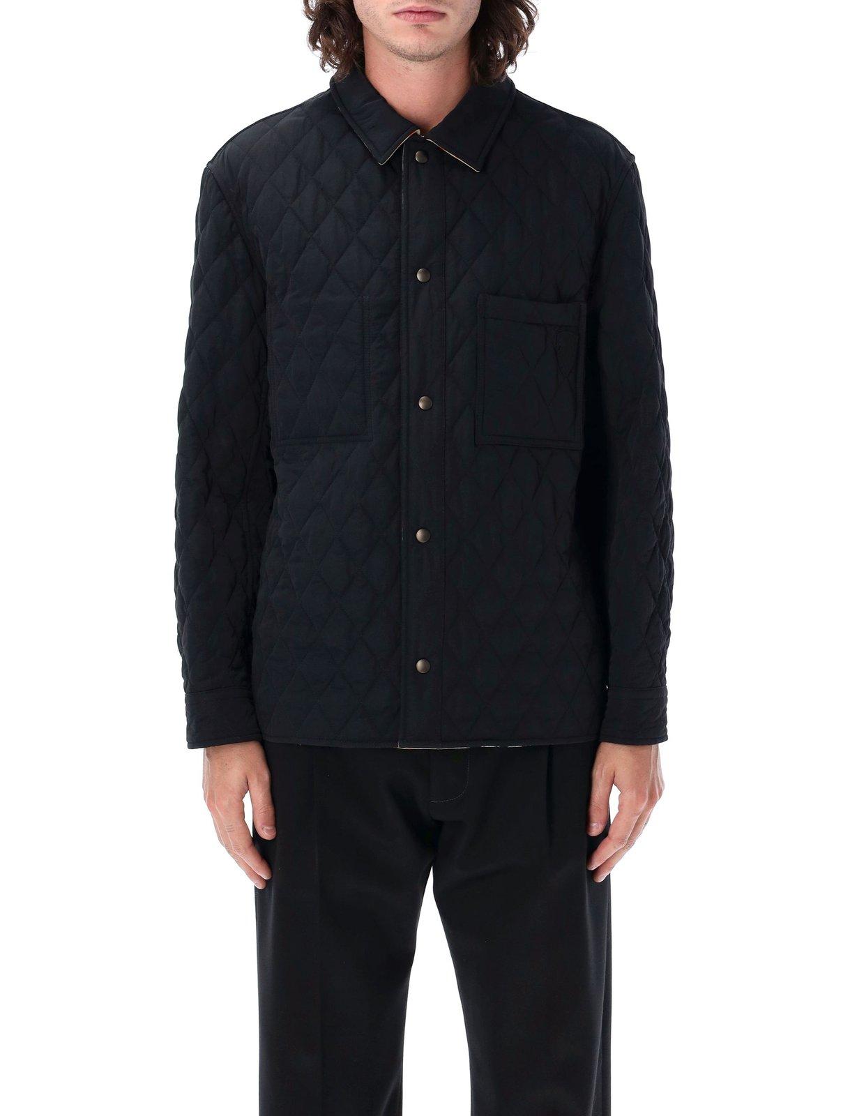 Reversible Quilted Overshirt