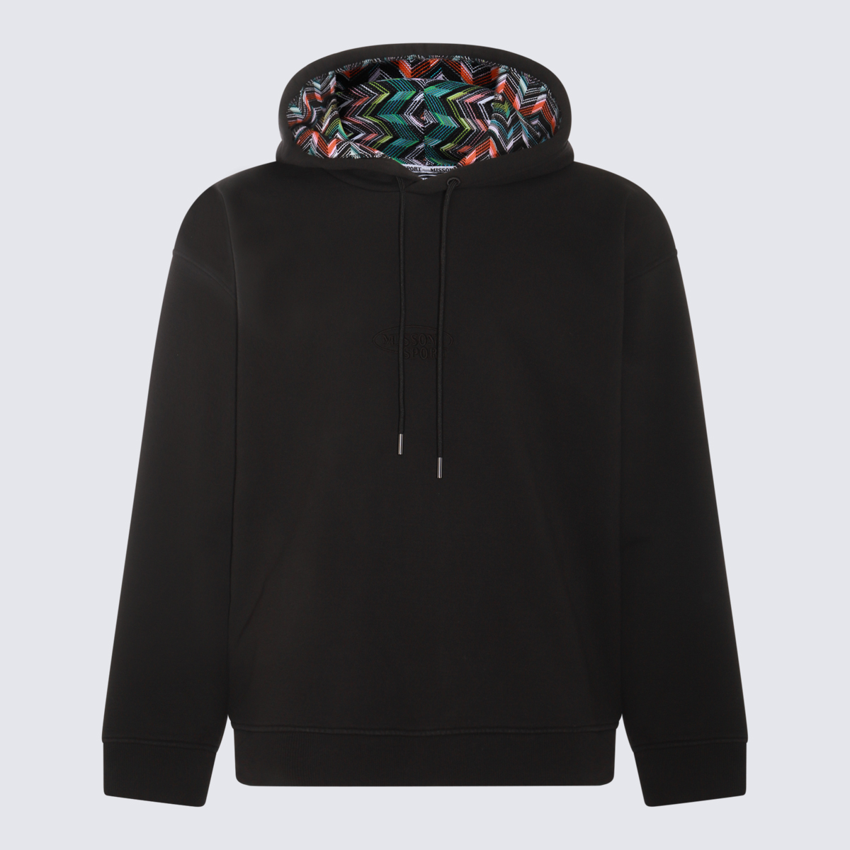 Black Cotton Sweatshirt