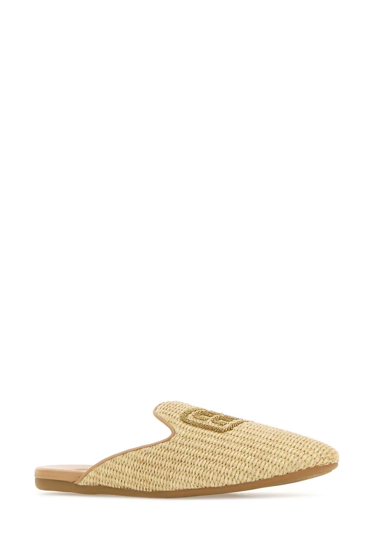 Raffia Slippers