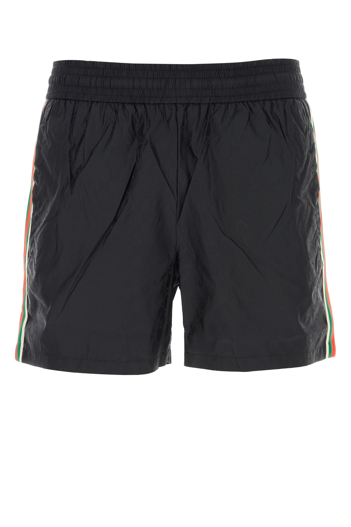 Black Nylon Swimming Shorts